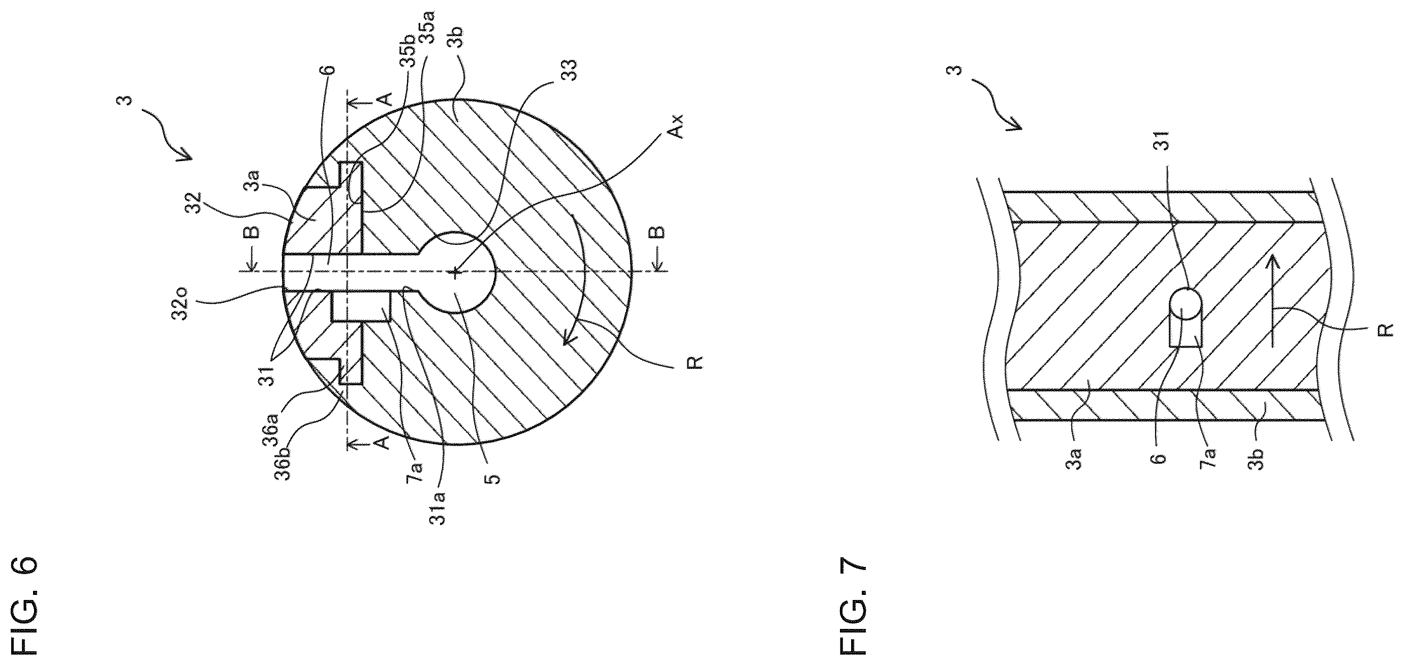 Patent US12338825 Figure 4 – Bearing structure, compressor, and refrigeration cycle apparatus with foreign matter separator