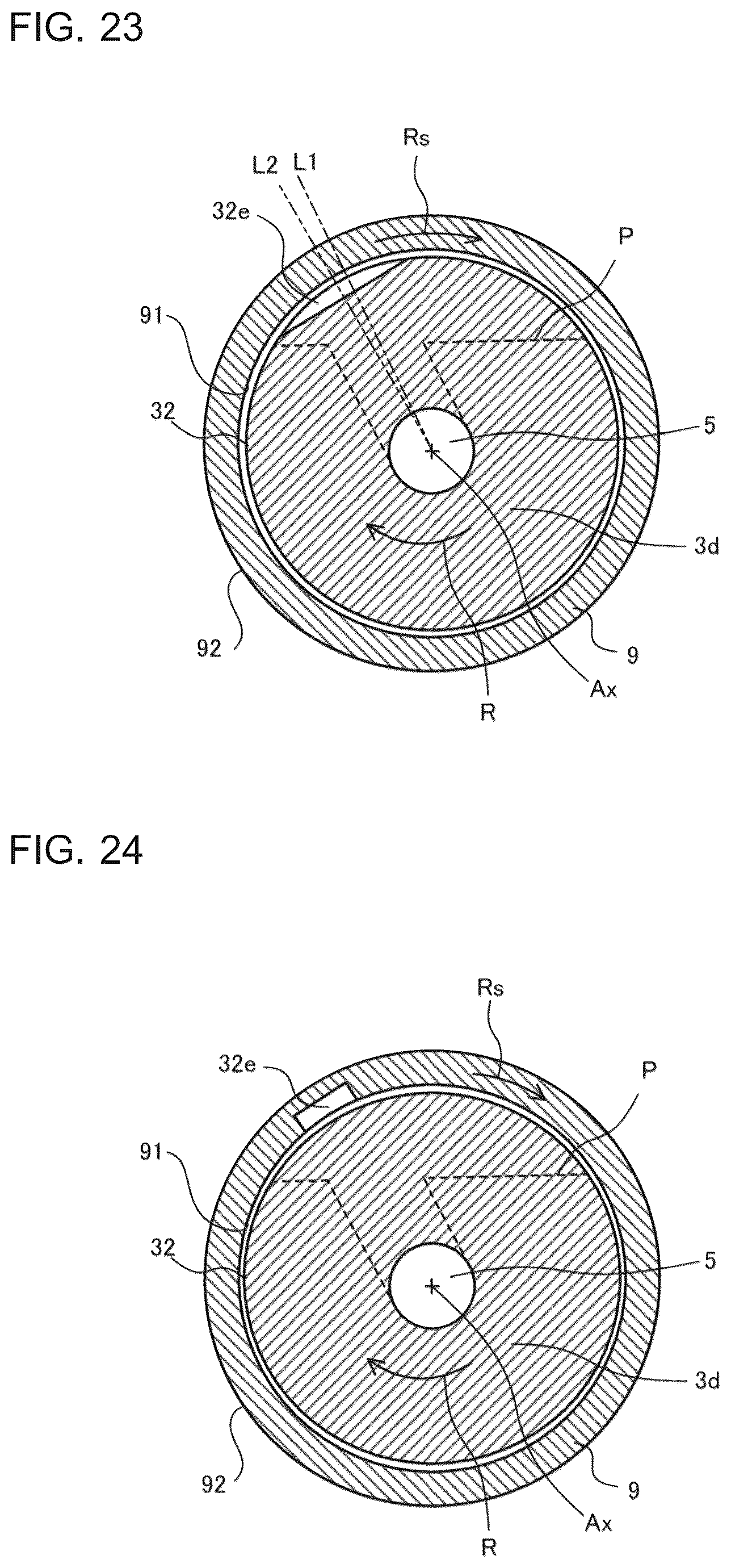 Patent US12338825 Figure 12 – Bearing structure, compressor, and refrigeration cycle apparatus with foreign matter separator
