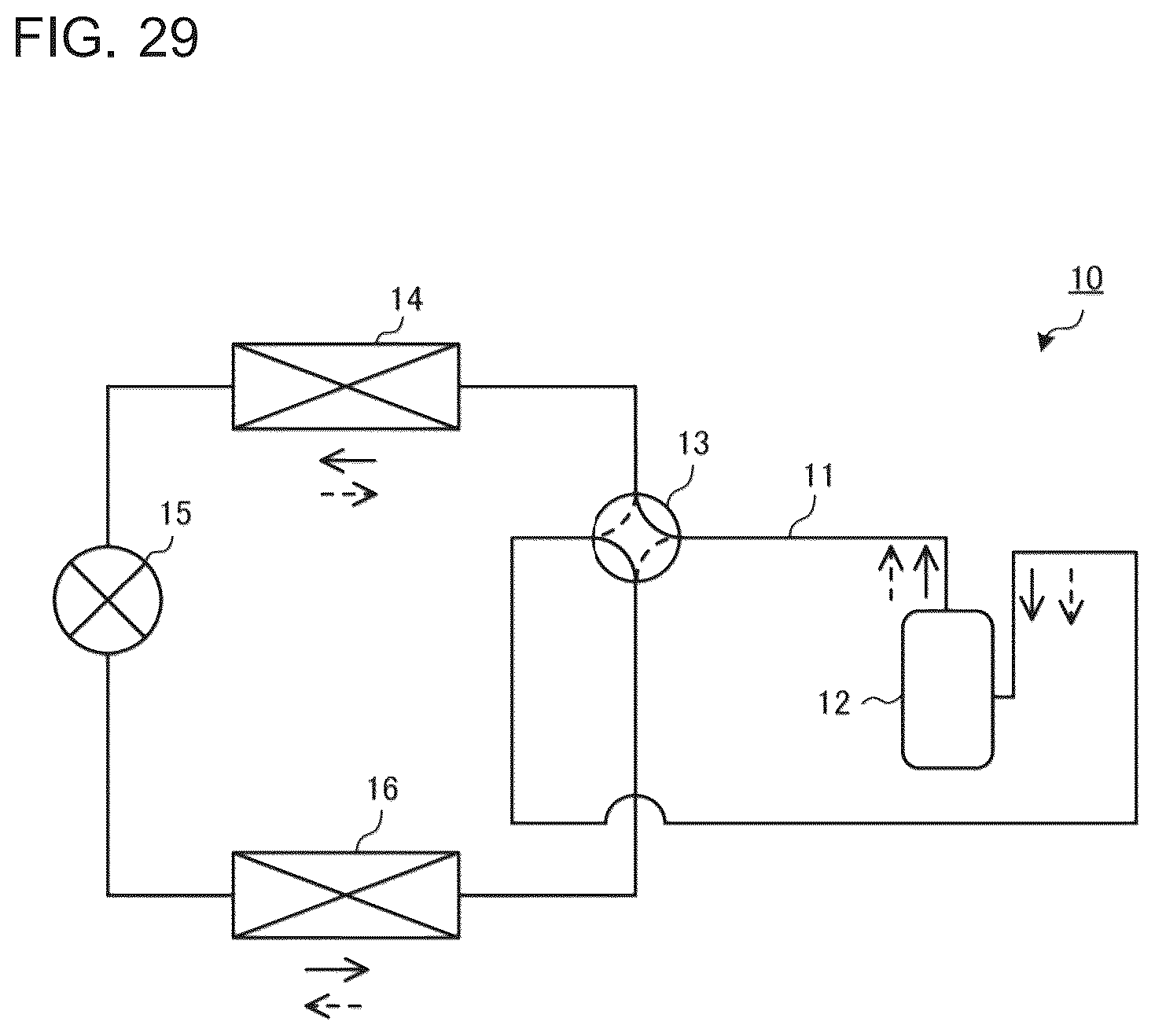 Patent US12338825 Figure 16 – Bearing structure, compressor, and refrigeration cycle apparatus with foreign matter separator