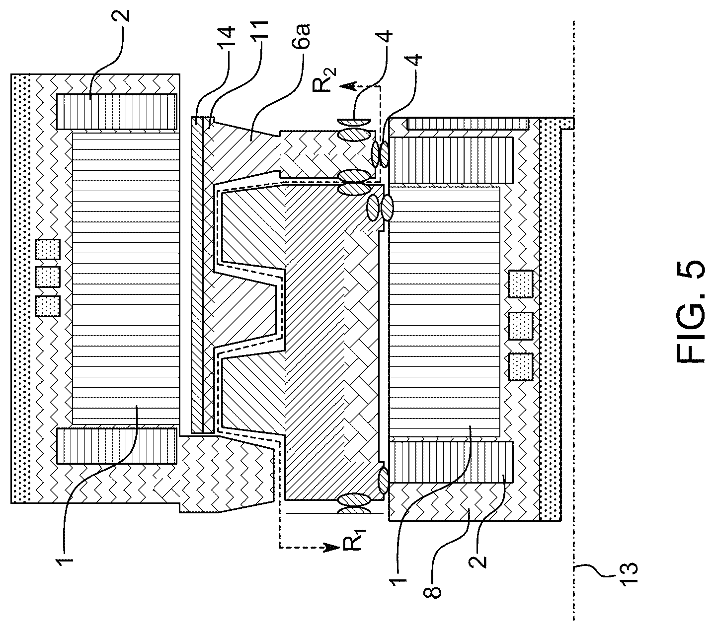 Patent US12338828 Figure 5 – Arrangement for pressurizing of fluid