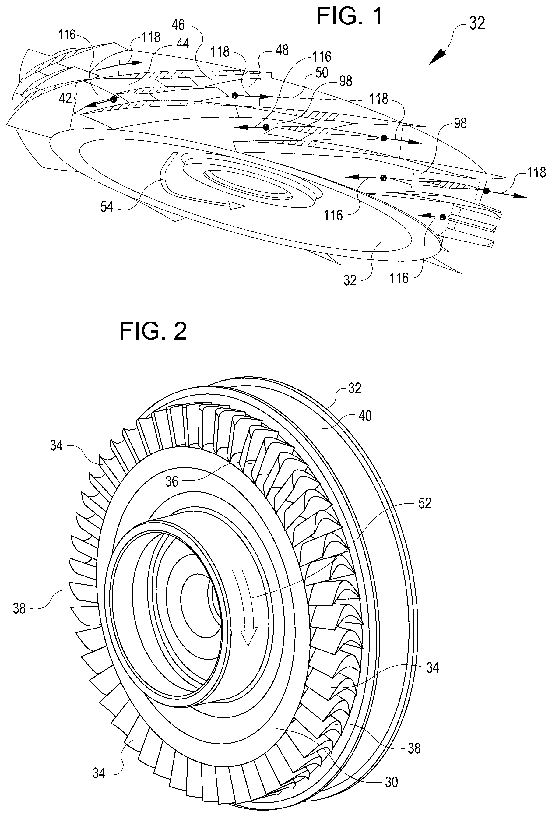 Patent US12338829 Figure 1 – Variable geometry supersonic compressor