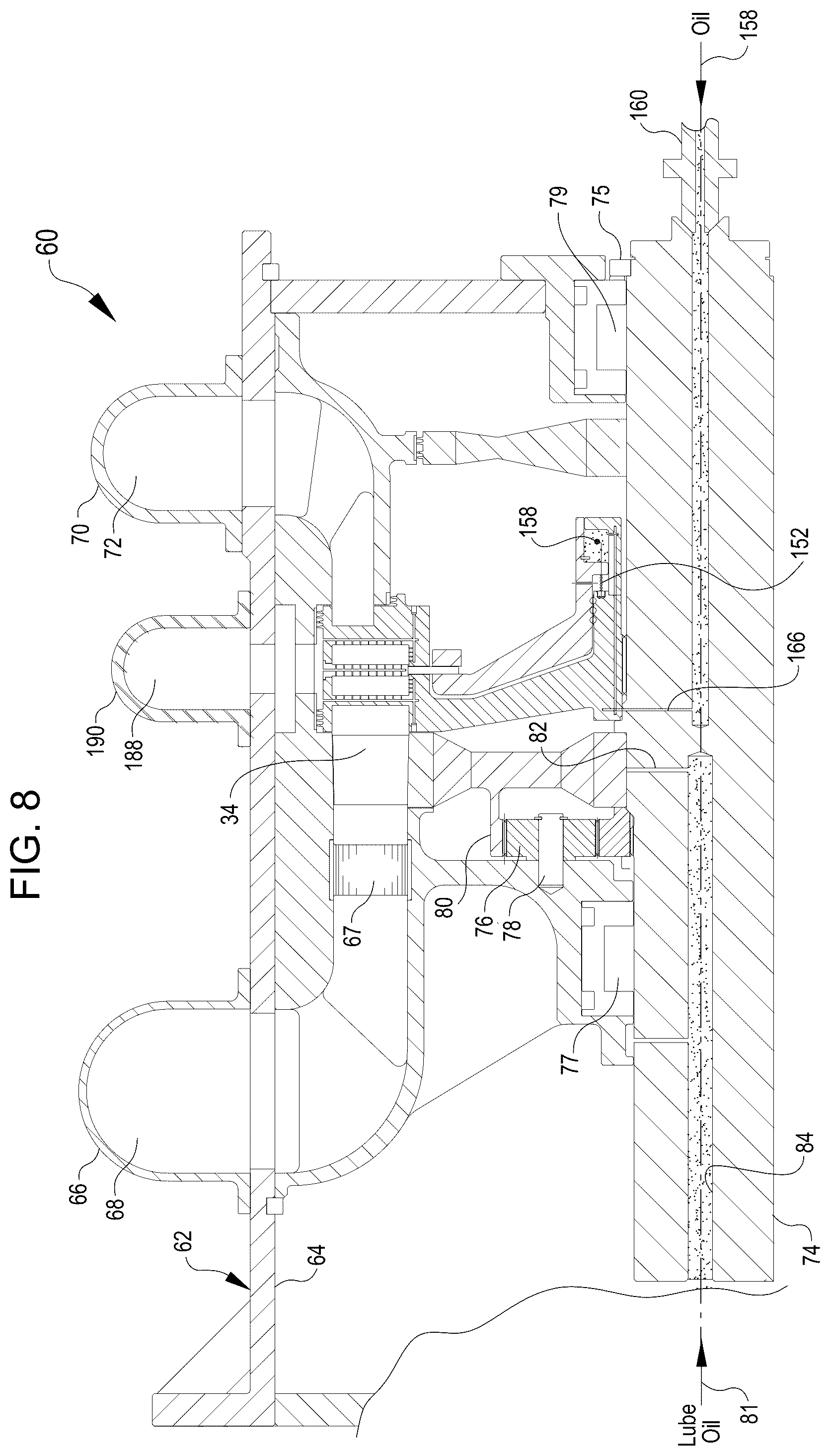 Patent US12338829 Figure 7 – Variable geometry supersonic compressor