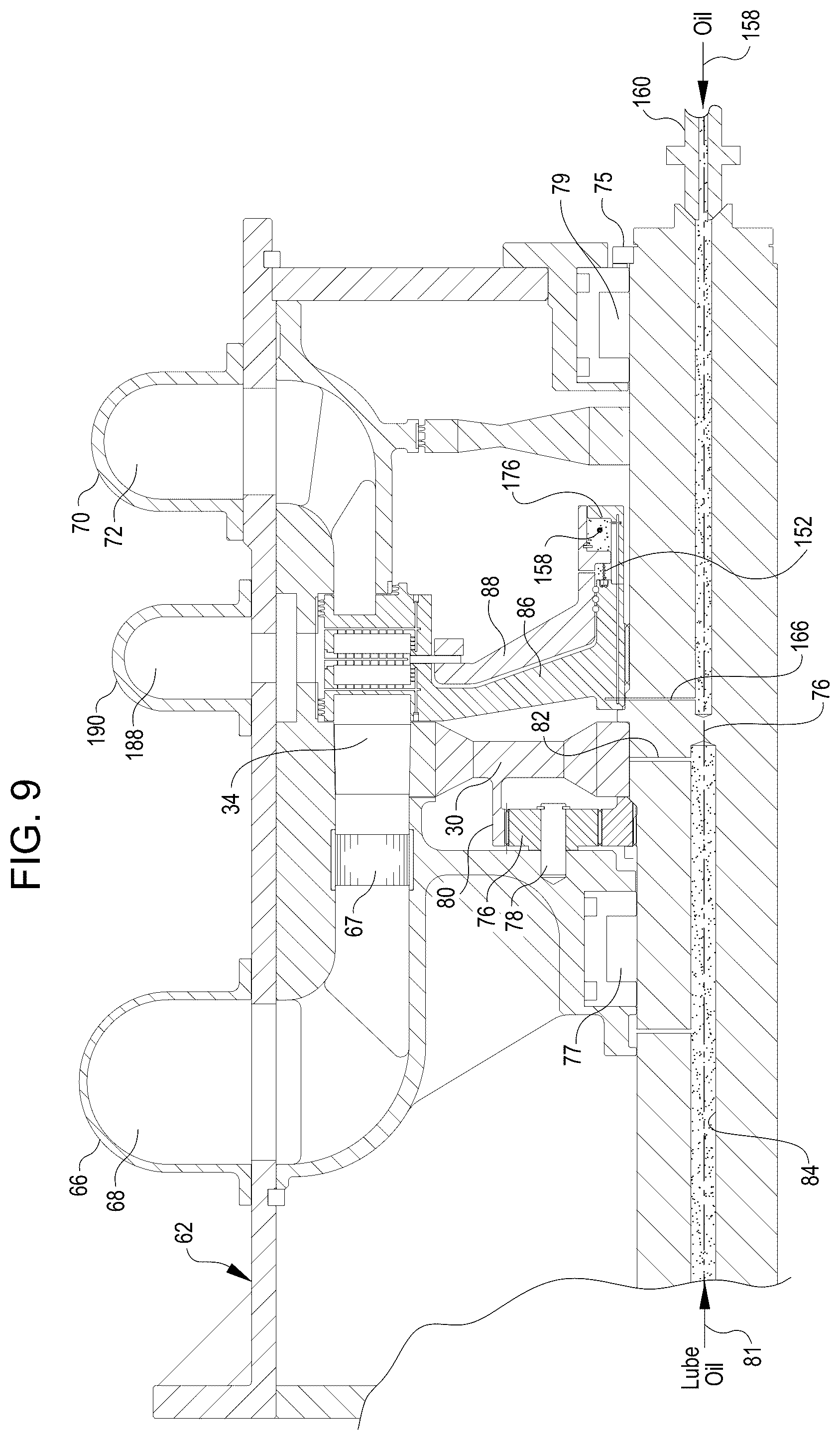 Patent US12338829 Figure 8 – Variable geometry supersonic compressor