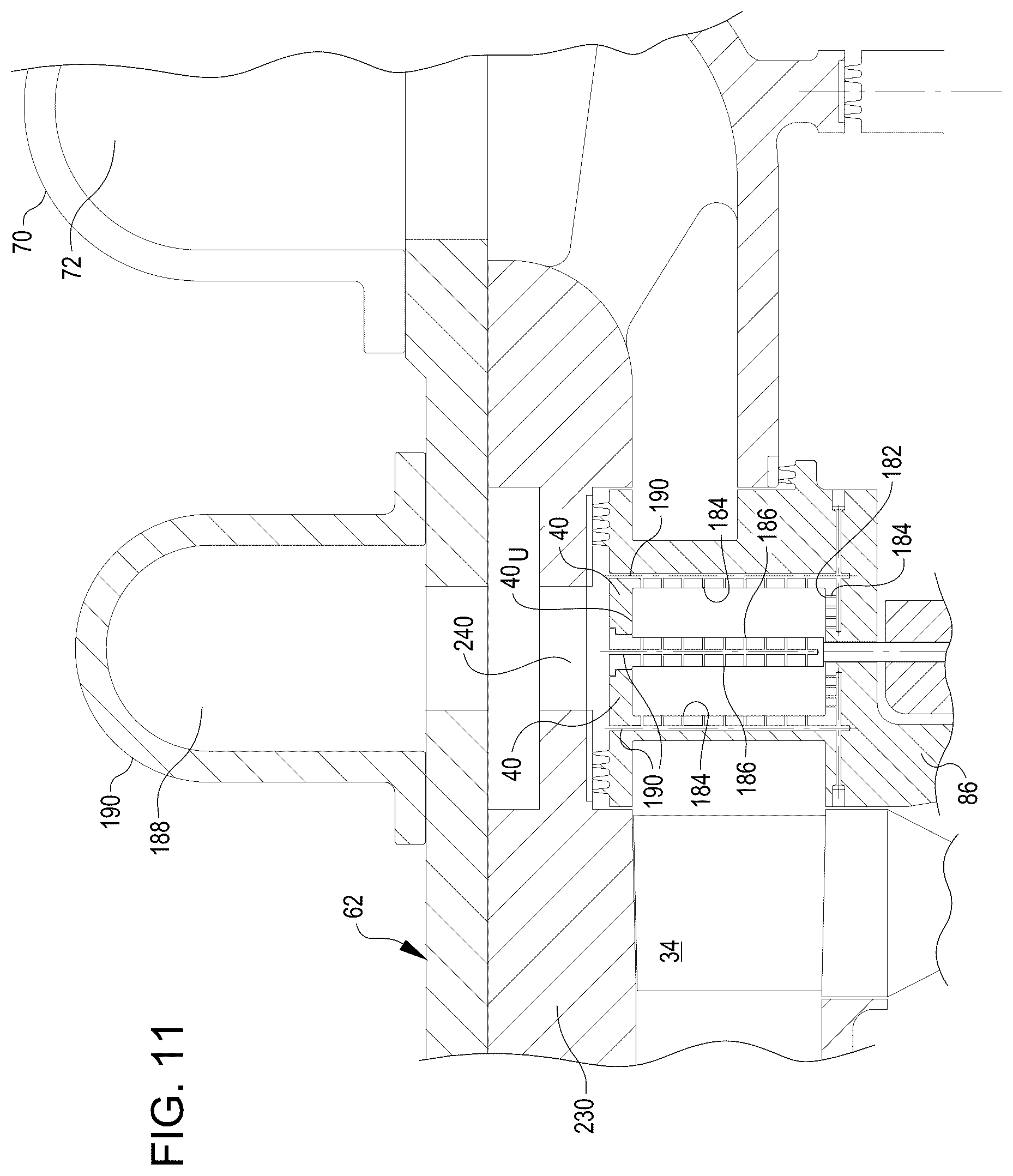 Patent US12338829 Figure 11 – Variable geometry supersonic compressor