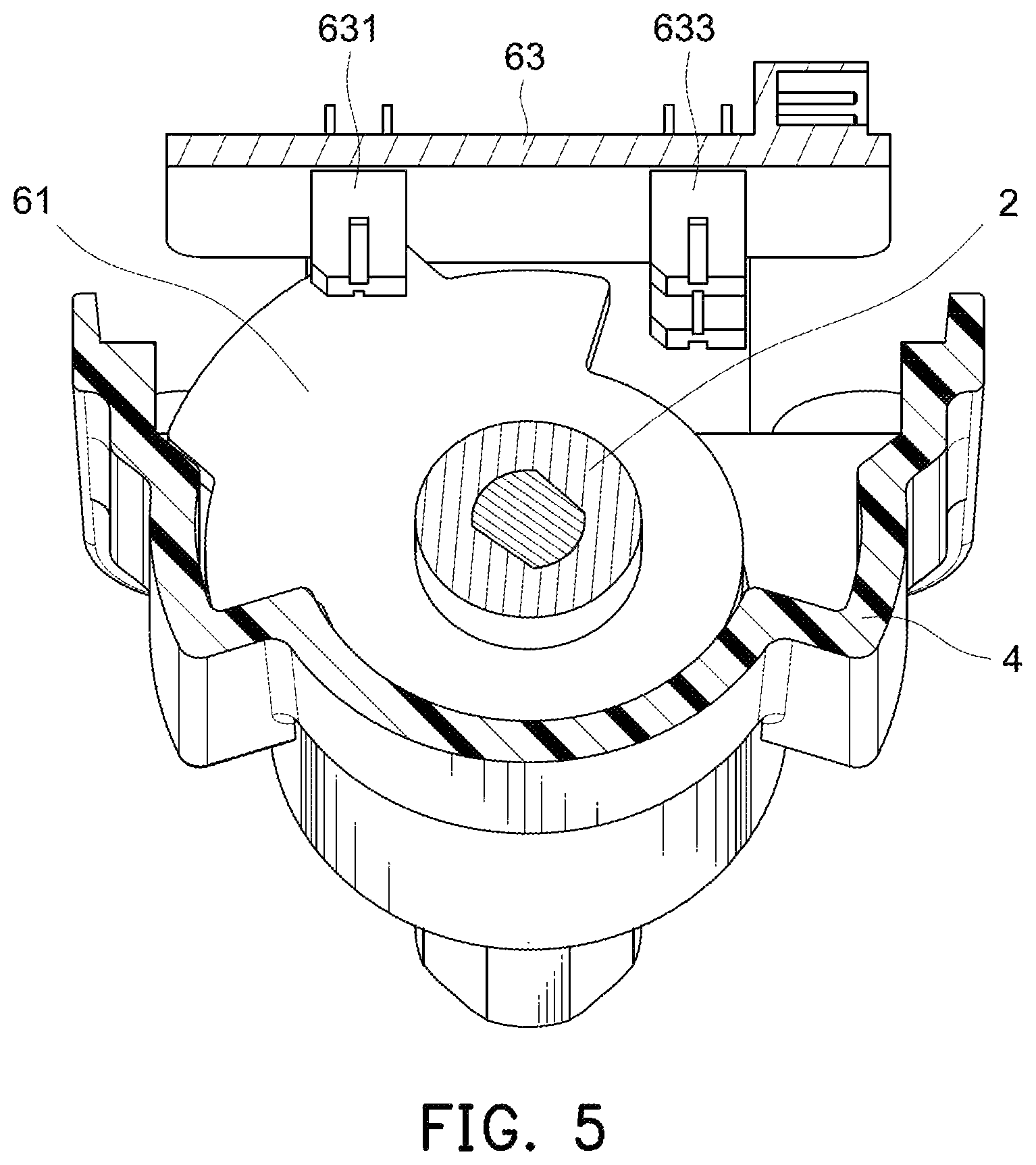 Patent US12338831 Figure 5 – Oscillating fan control system and control method thereof