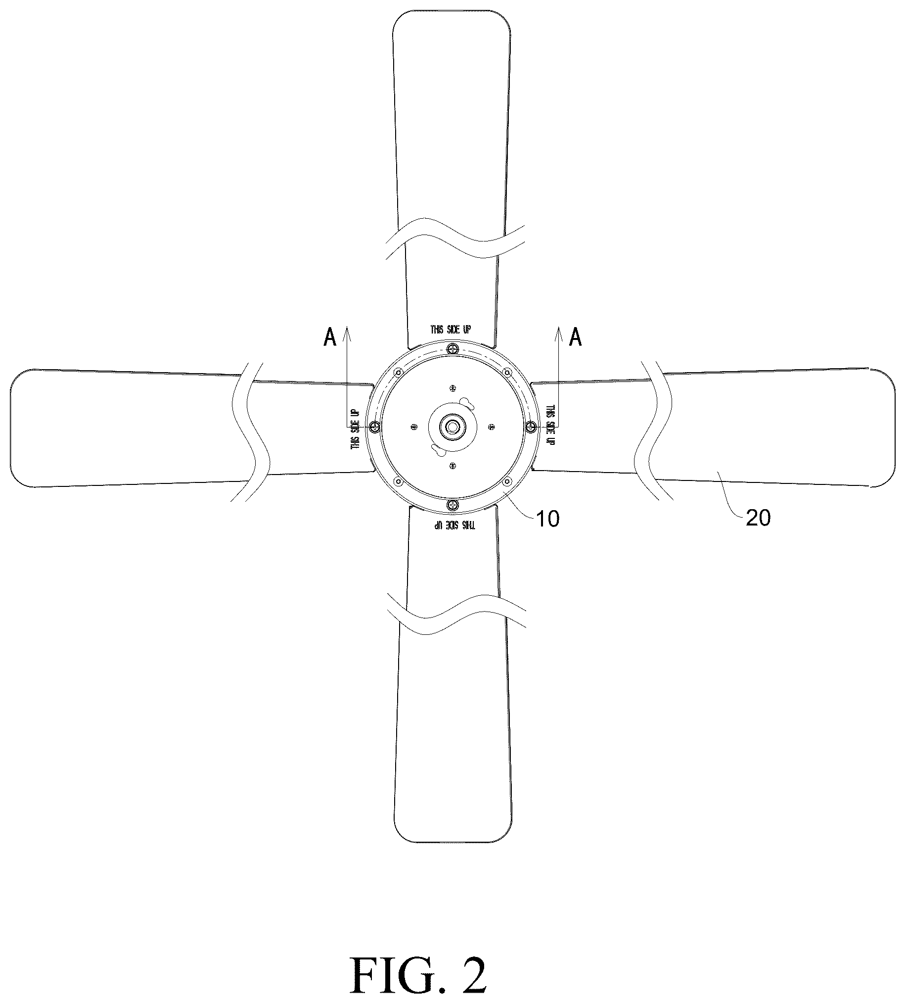 Patent US12338834 Figure 2 – Fan device