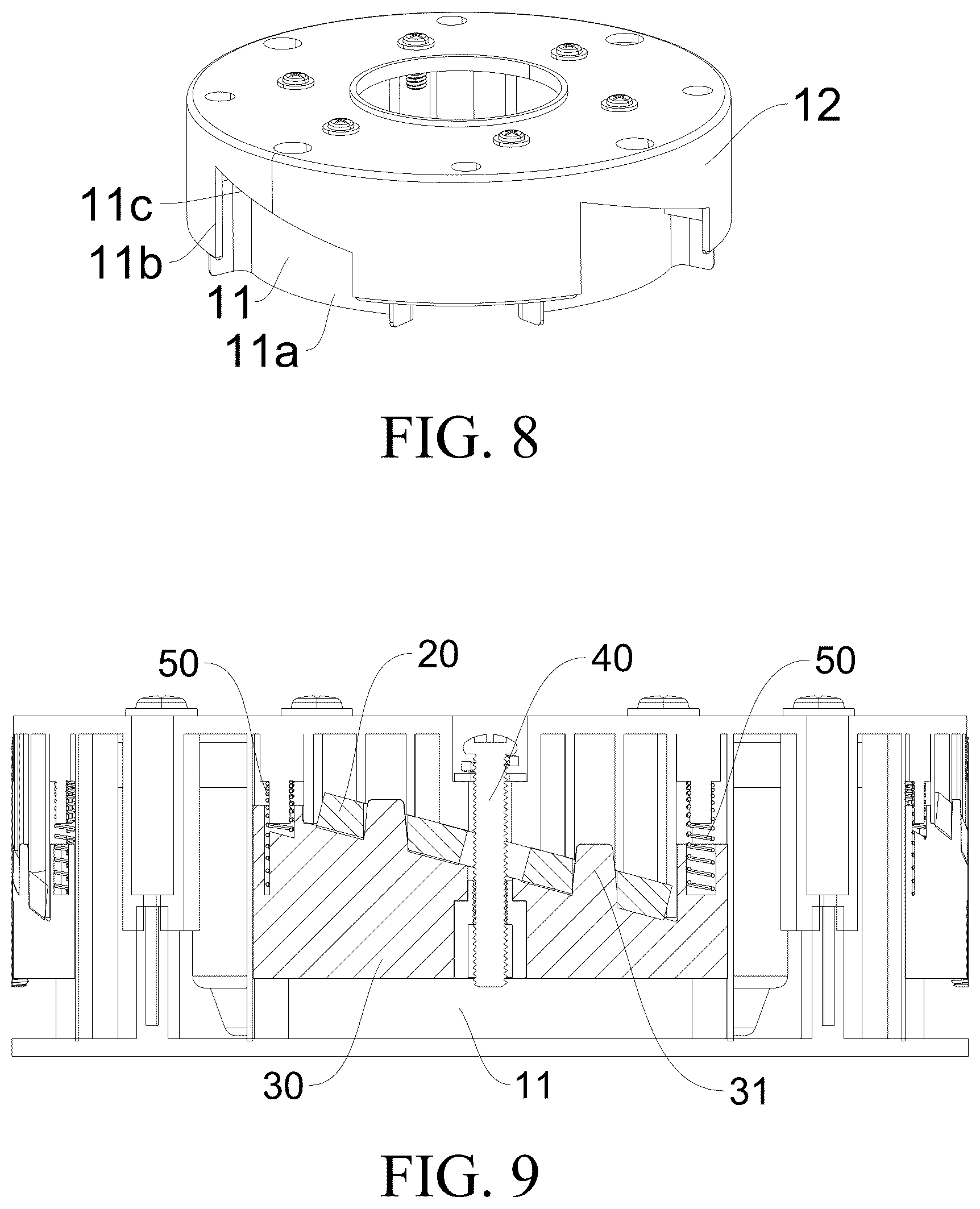 Patent US12338834 Figure 7 – Fan device