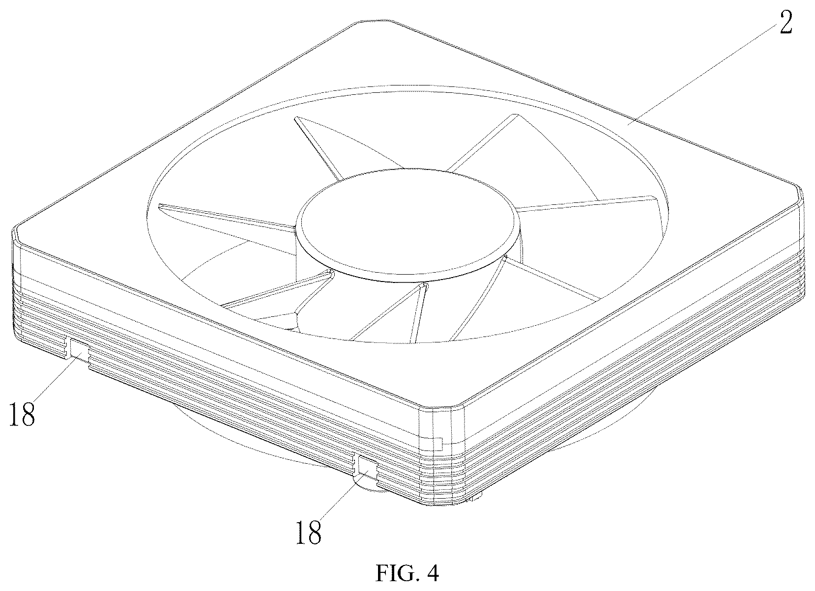 Patent US12338836 Figure 4 – Magnetic suction fan