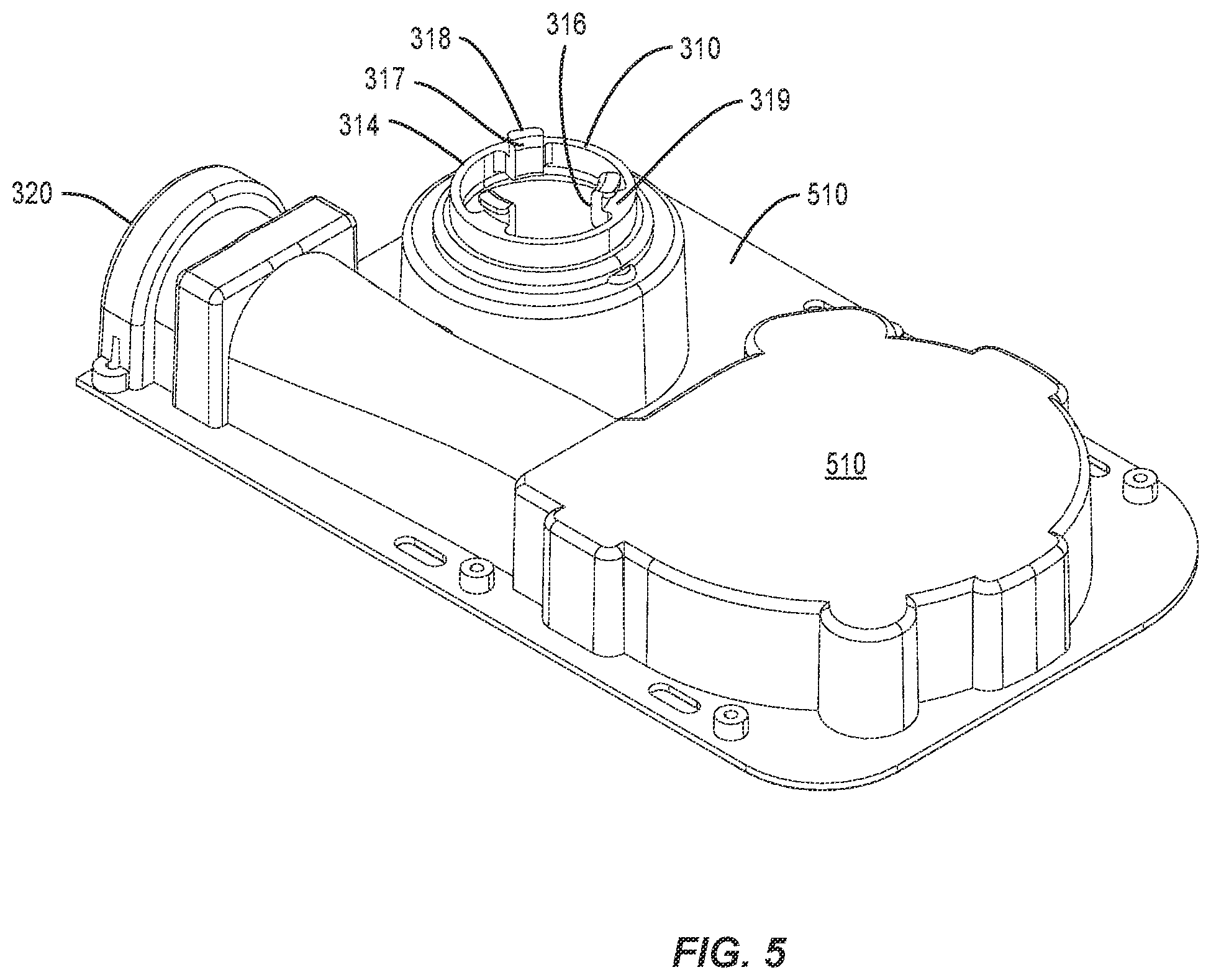 Patent US12338840 Figure 4 – Blower and air filter assembly