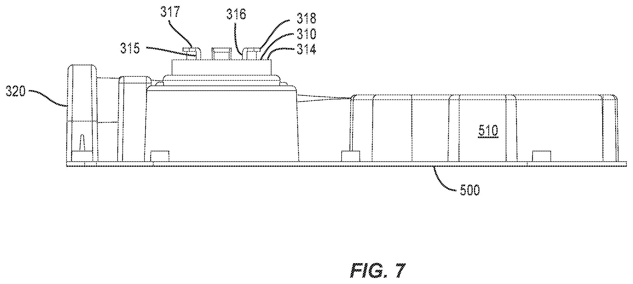 Patent US12338840 Figure 6 – Blower and air filter assembly