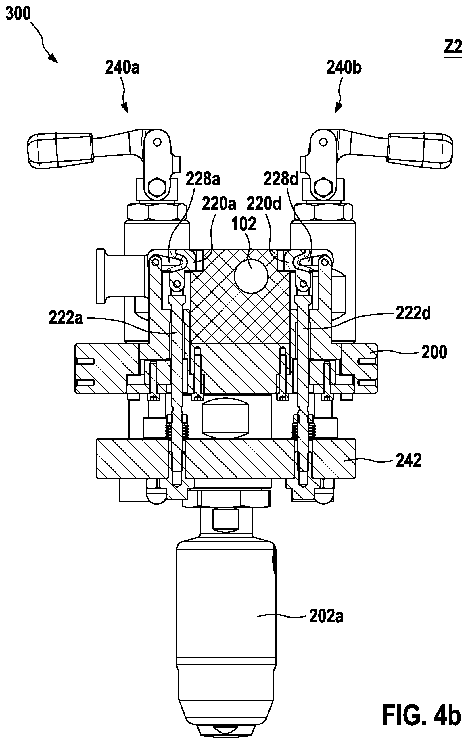 Patent US12338842 Figure 7 – Valve block body and device for arranging the valve block body on a drive body