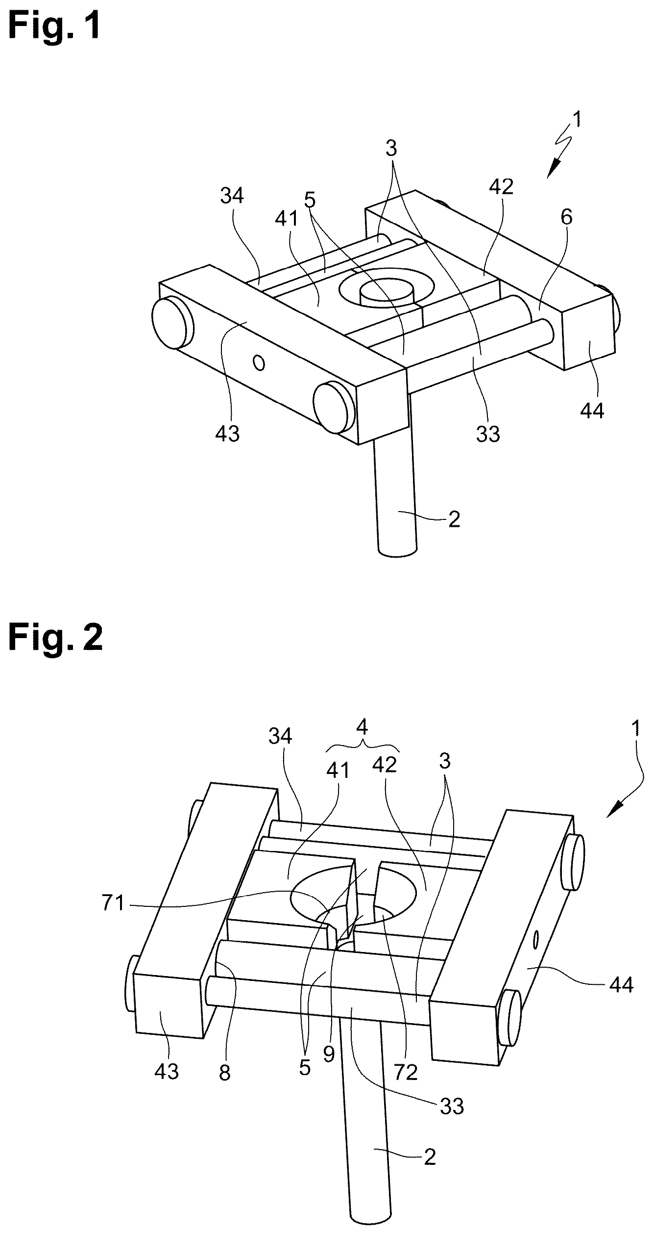 Patent US12338846 Figure 1 – Reusable, low-shock hold and release device