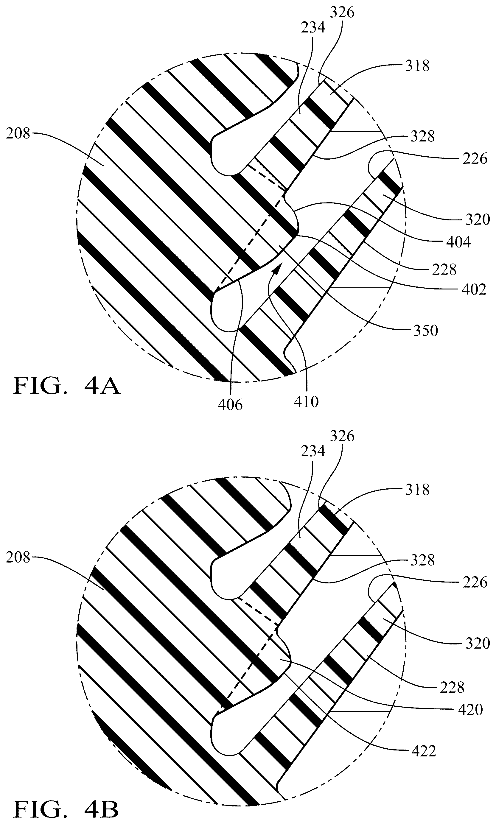 Patent US12338848 Figure 3 – Anti-wobble fir tree mount