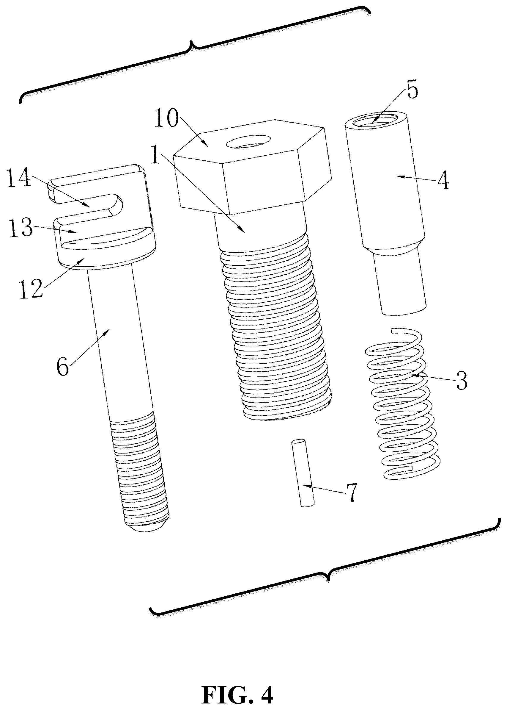 Patent US12338851 Figure 4 – Automatic positioning bolt