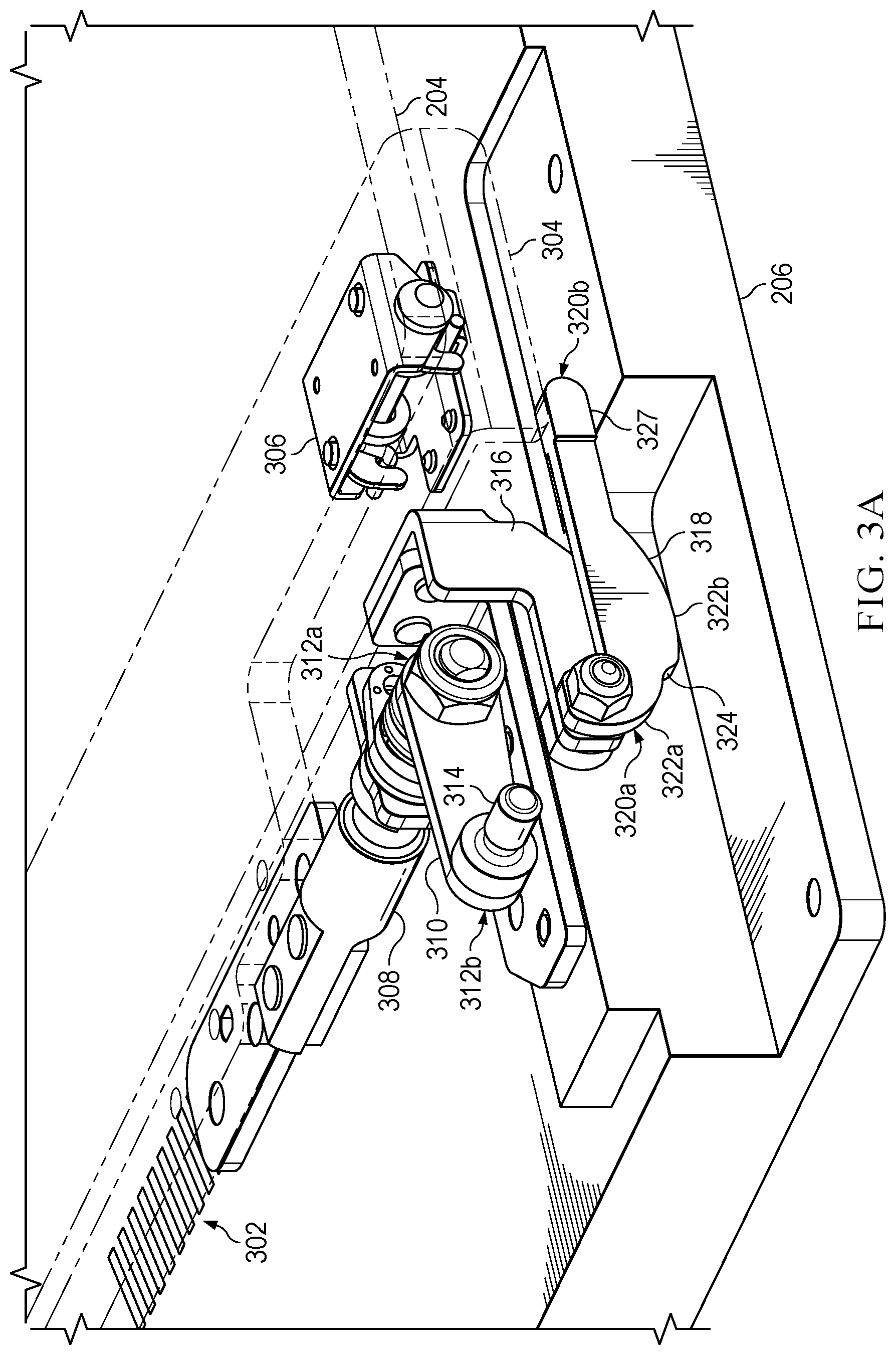 Patent US12338854 Figure 3 – Articulating intake cover of an information handling system