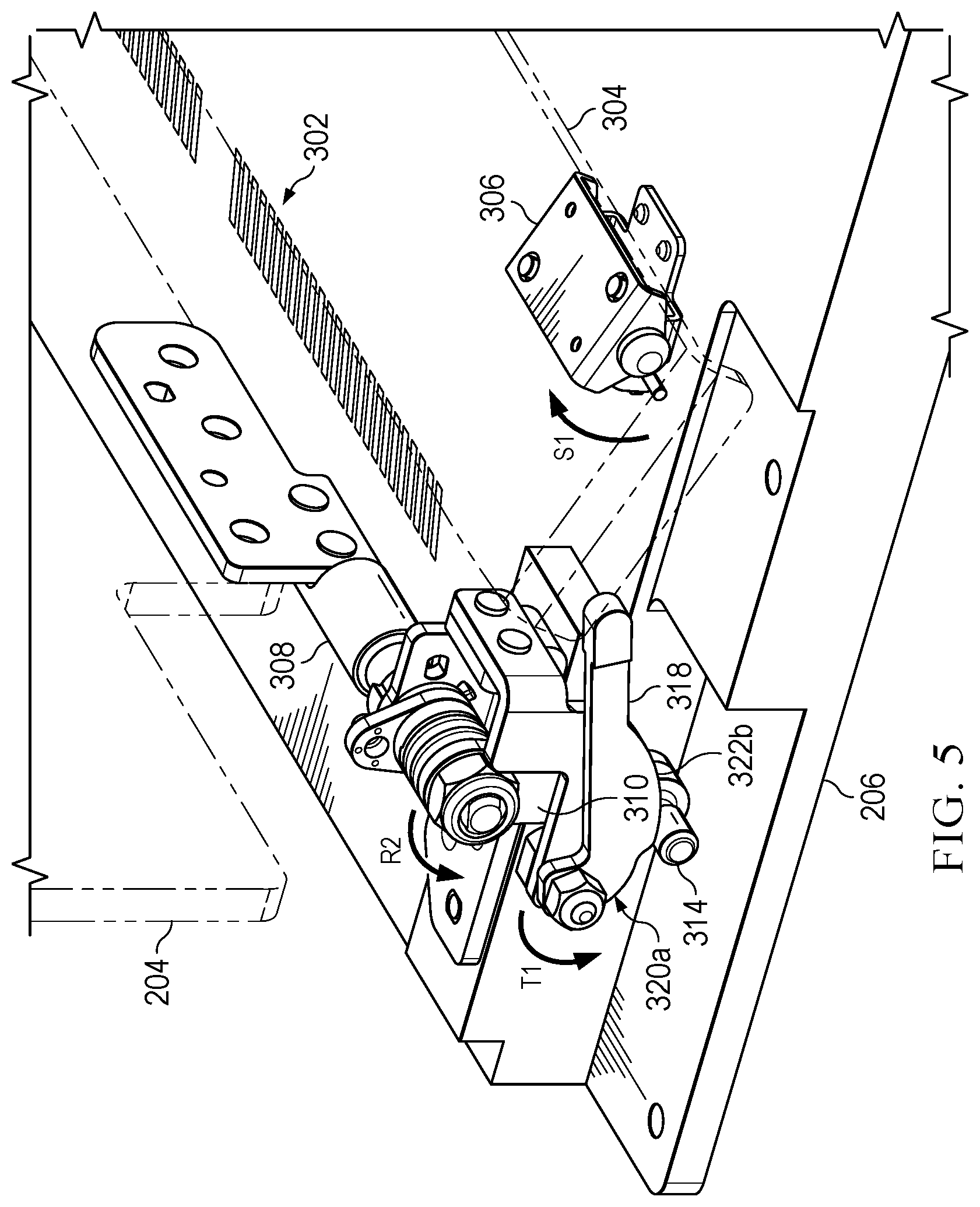 Patent US12338854 Figure 6 – Articulating intake cover of an information handling system
