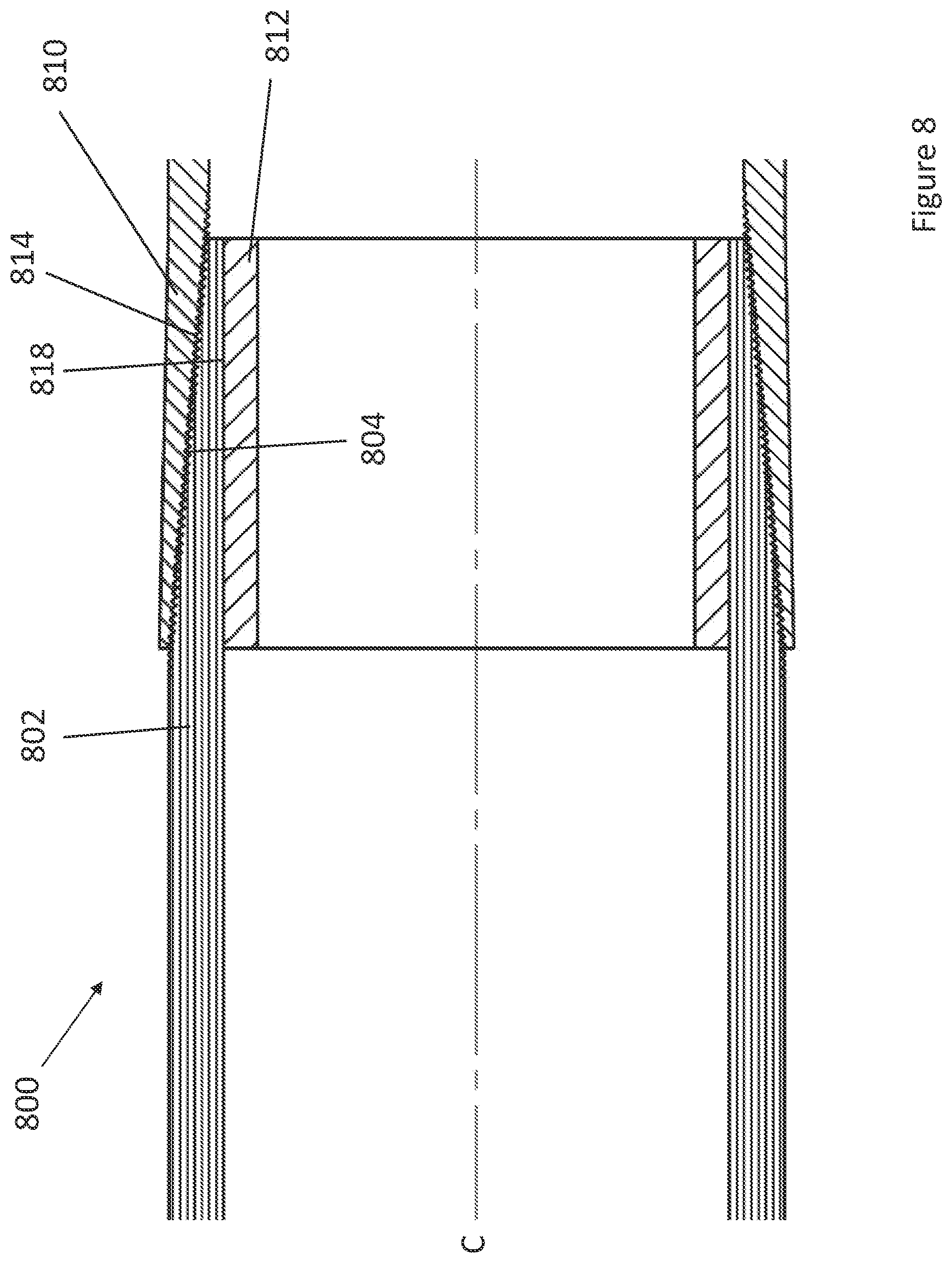 Patent US12338855 Figure 8 – Composite end connections