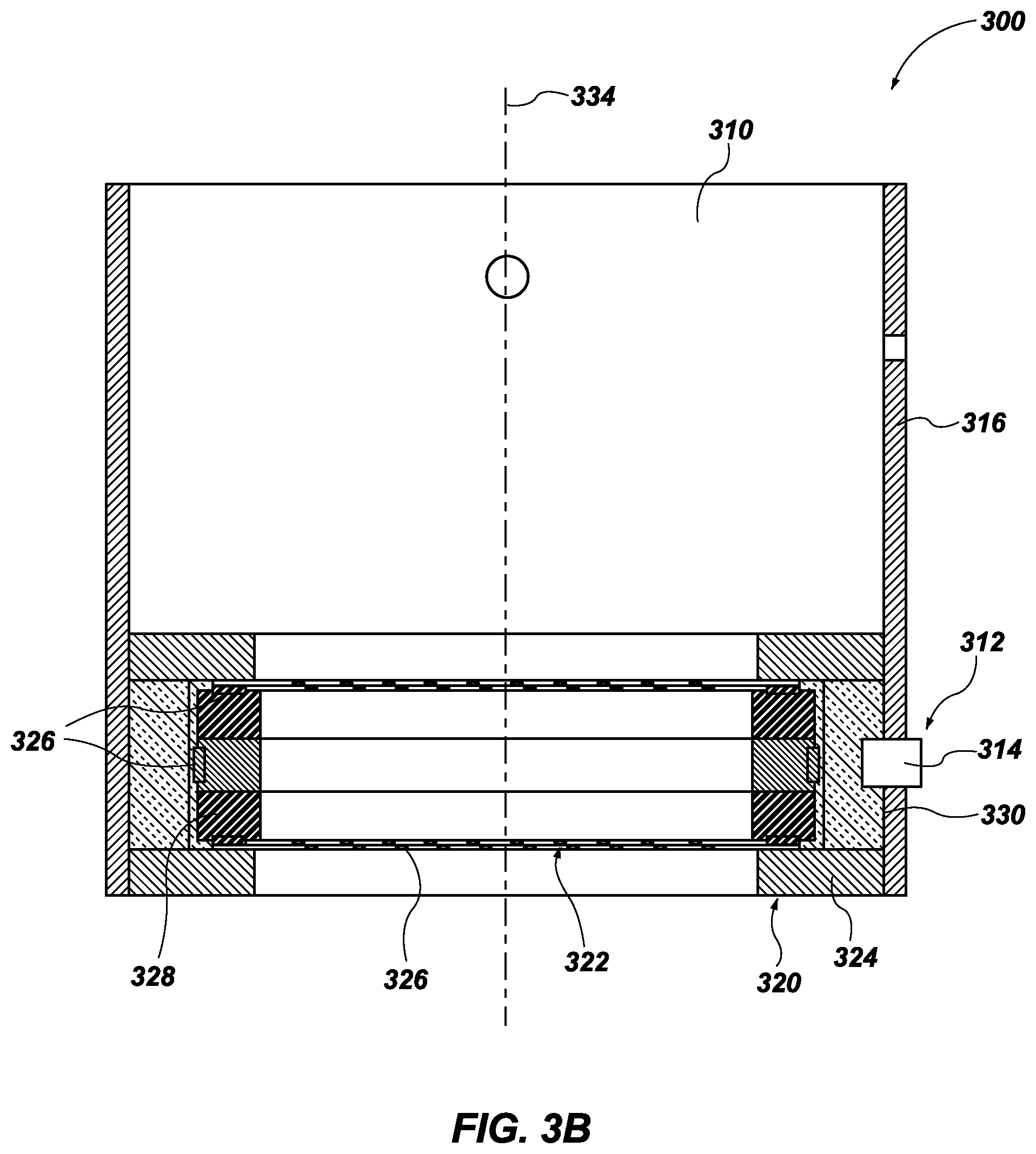 Patent US12338857 Figure 6 – Bearing assemblies configured to accommodate axial movement and related systems and methods