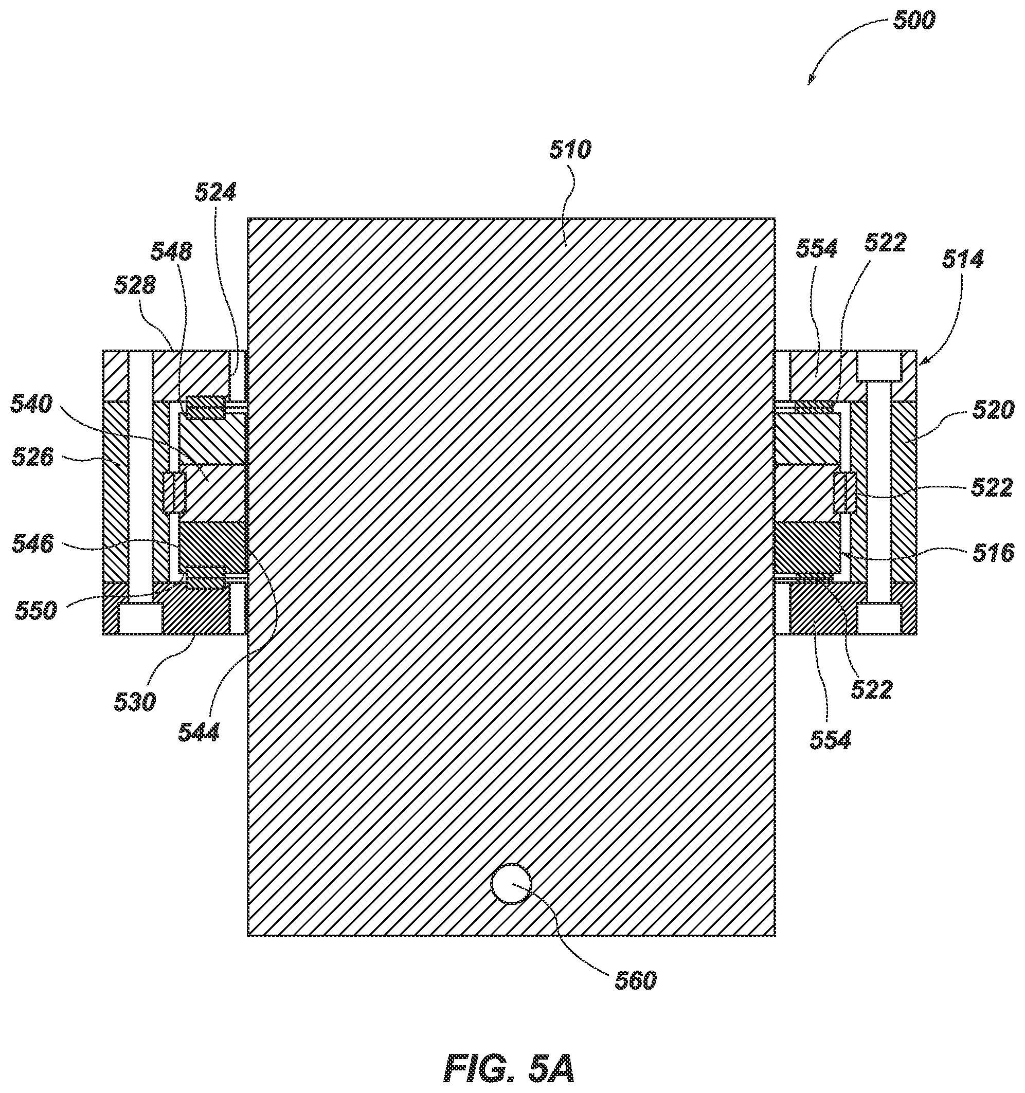 Patent US12338857 Figure 8 – Bearing assemblies configured to accommodate axial movement and related systems and methods