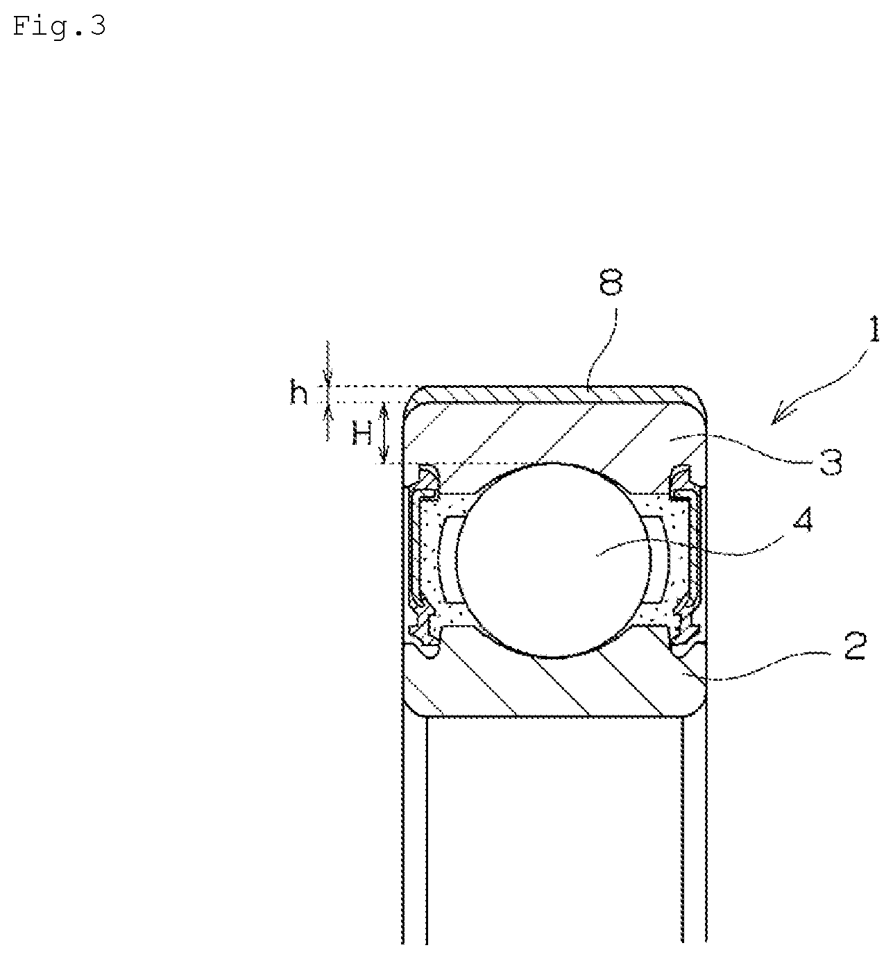 Patent US12338859 Figure 3 – Rolling bearing