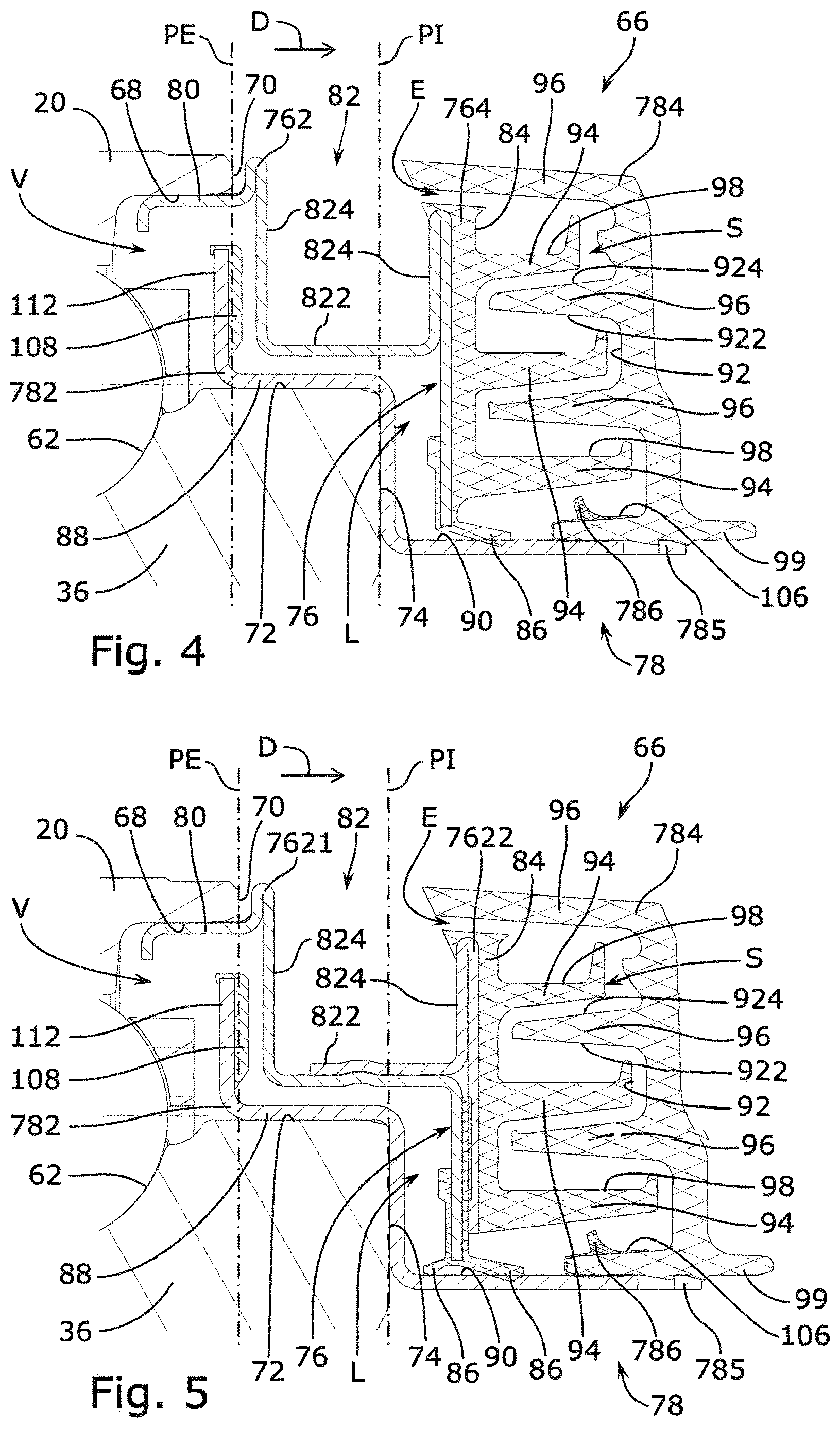 Patent US12338861 Figure 3 – Plain bearing or rolling bearing equipped with a sealing device with a seal seat close to the axis of revolution