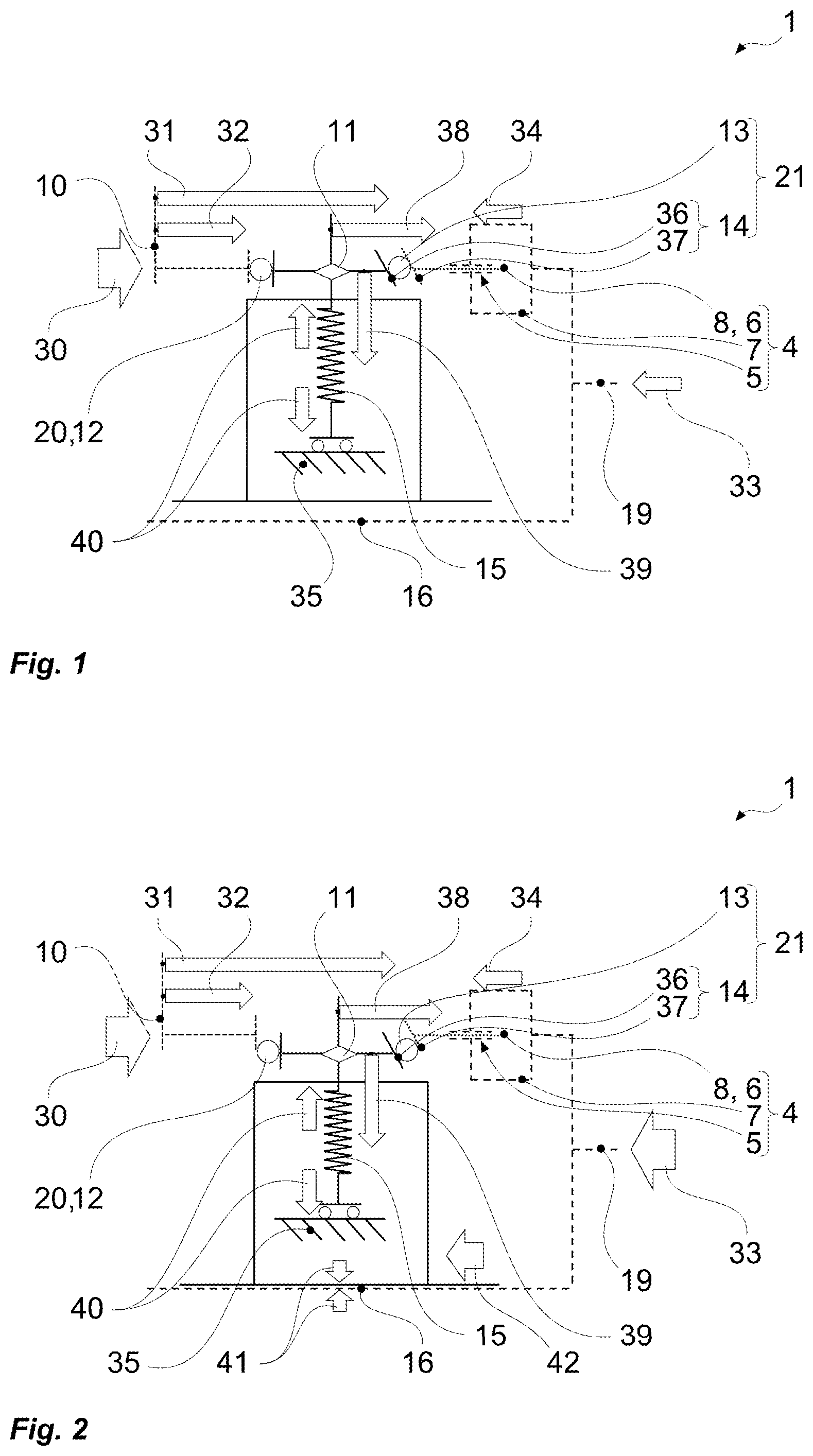 Patent US12338862 Figure 1 – Booster clutch with a rotational axis for a drive train