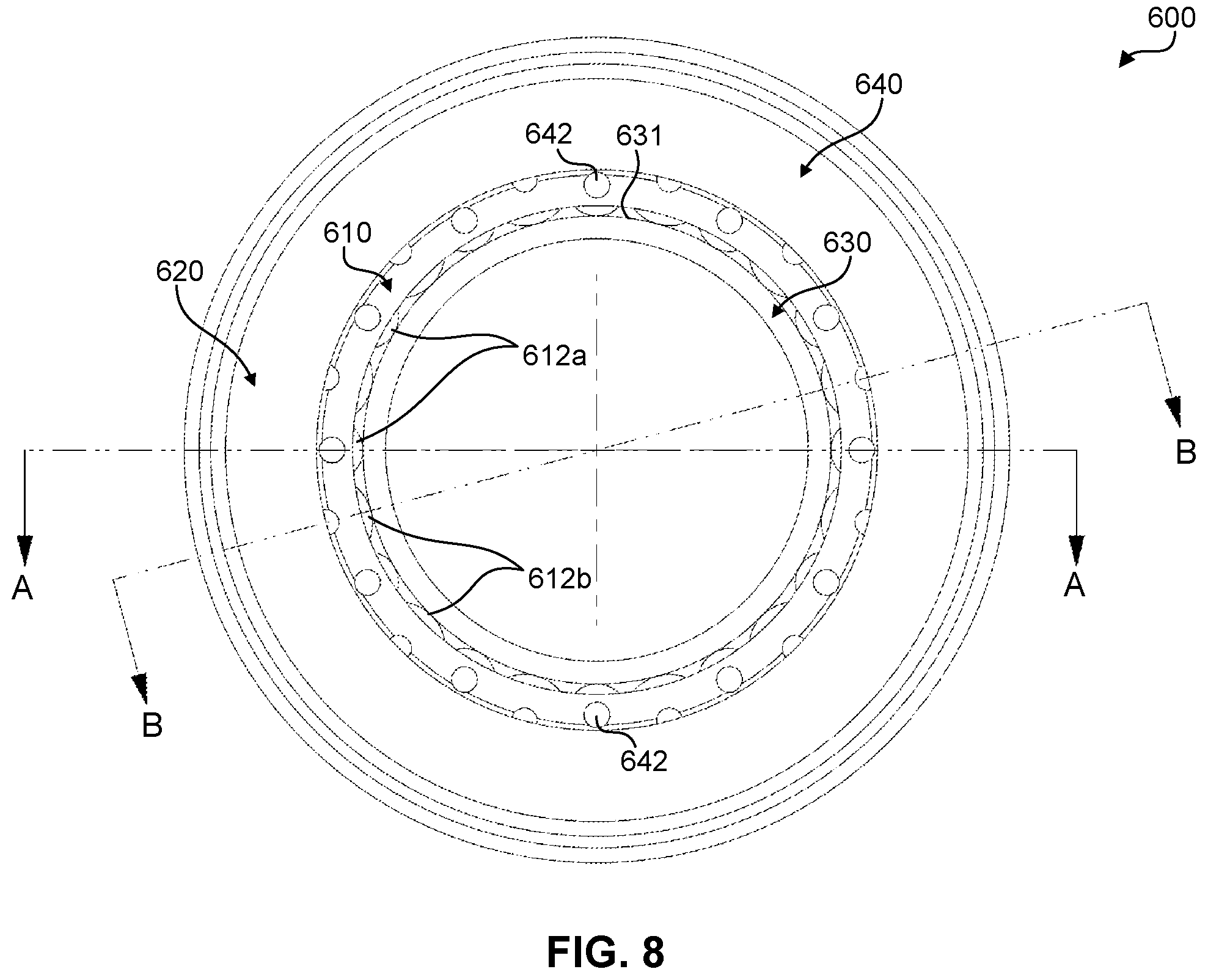 Patent US12338863 Figure 8 – Linear bearing clutch