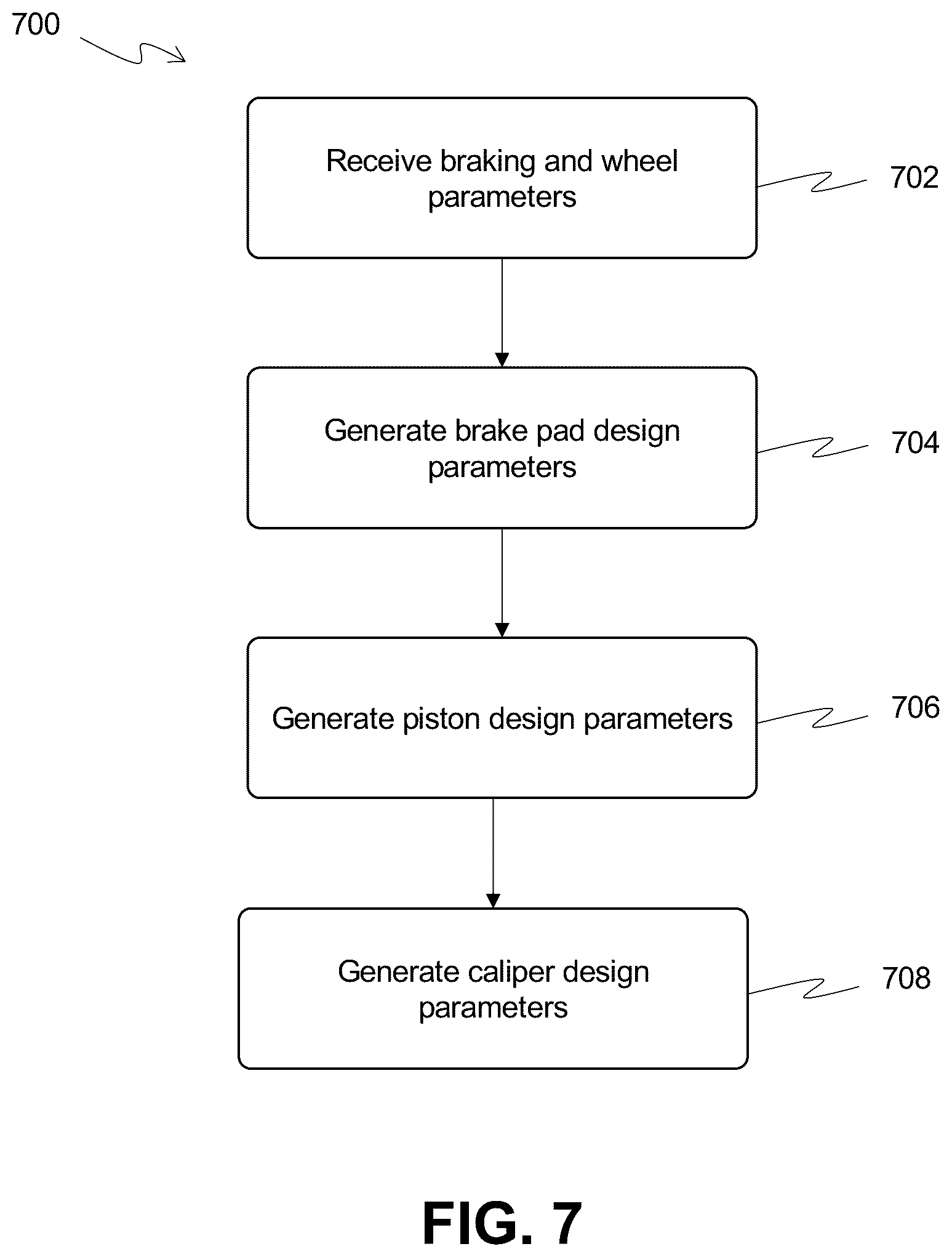 Patent US12338864 Figure 7 – Direct fit automotive brakes