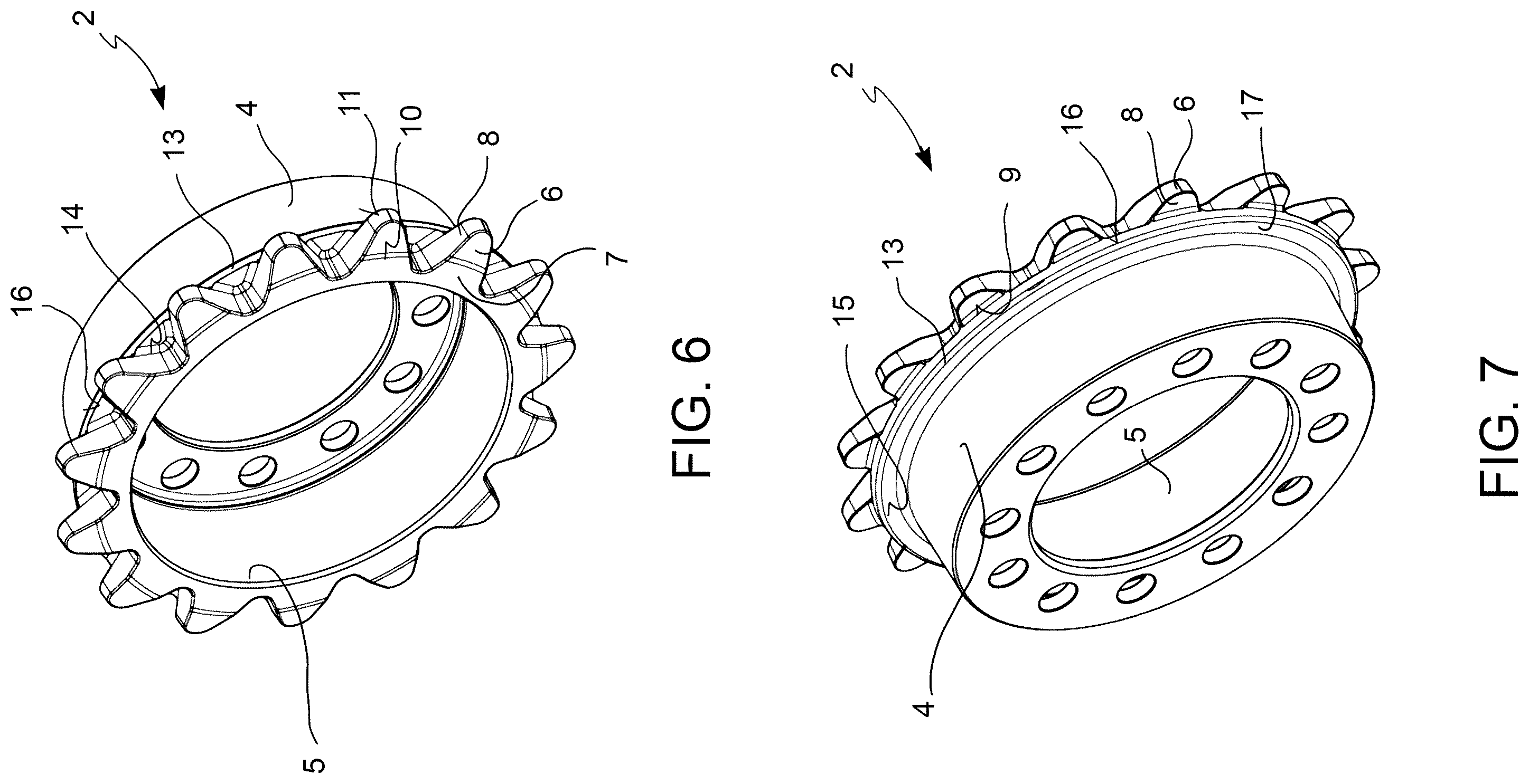 Patent US12338867 Figure 4 – Disk brake disk, disk brake and manufacturing method