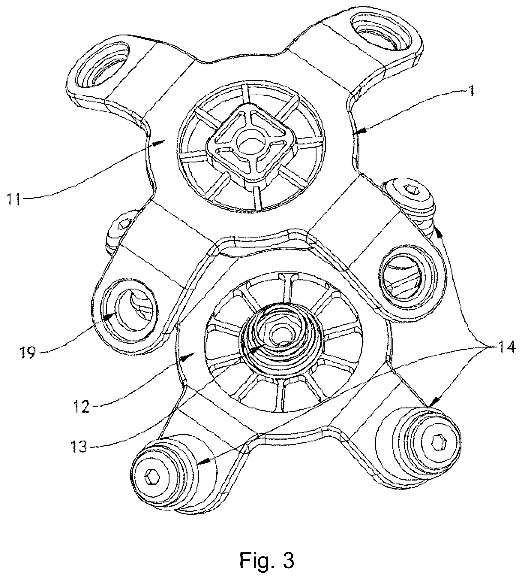 Patent US12338869 Figure 3 – Shock absorbing device