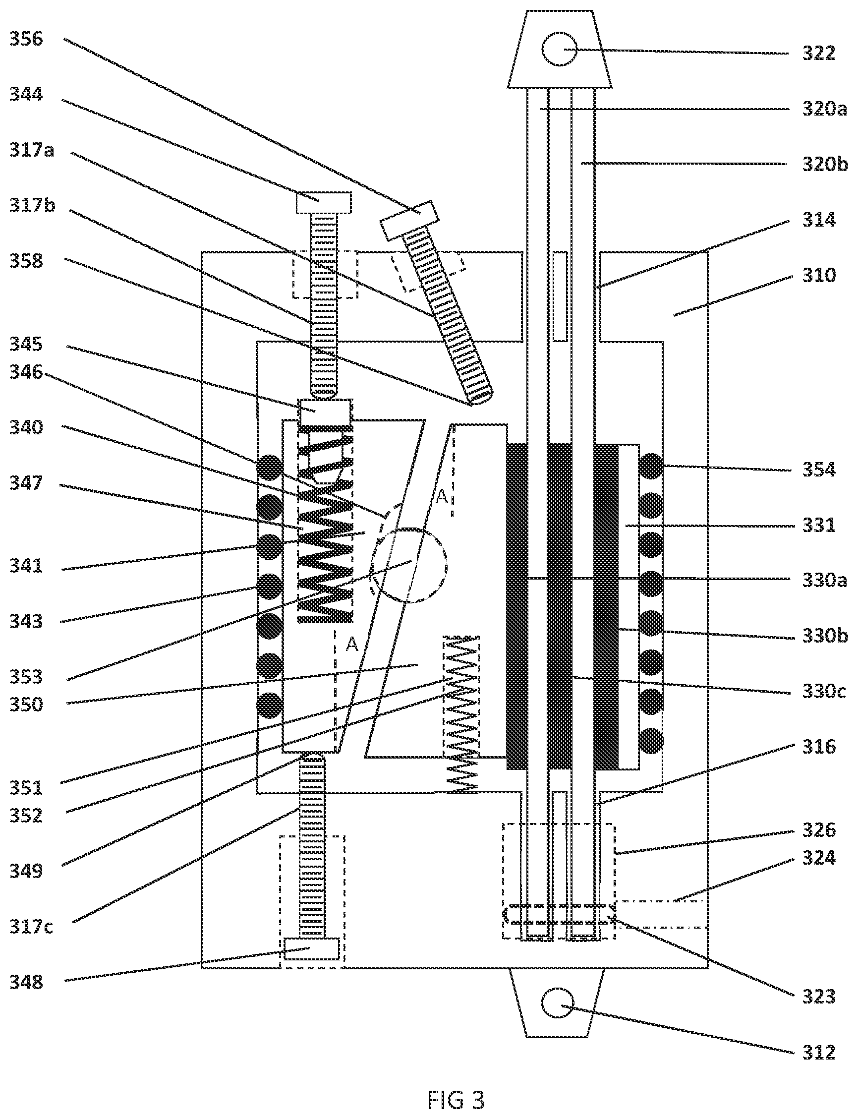 Patent US12338870 Figure 3 – Smooth transient excursion non-resonant (STEN-R) damper