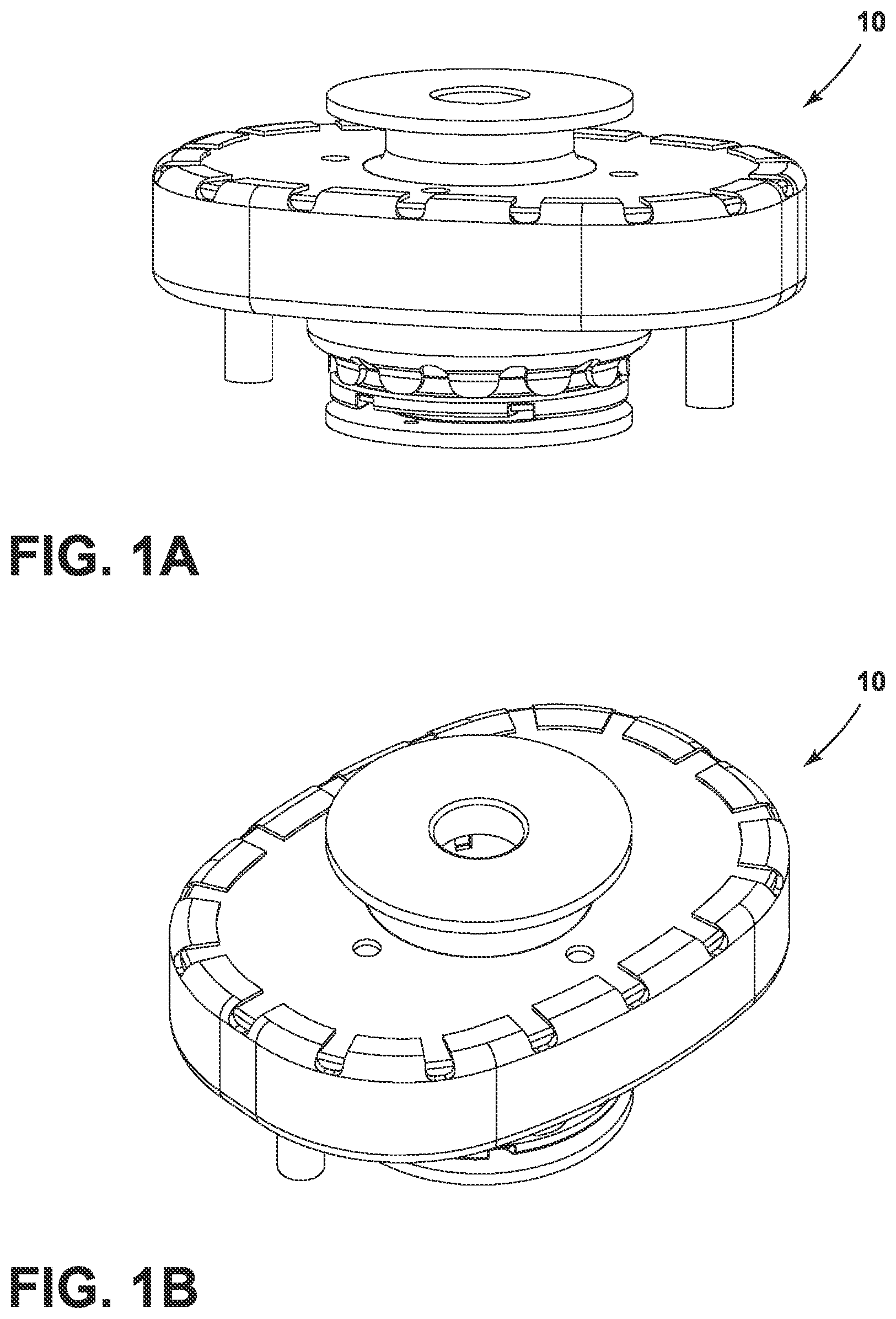 Patent US12338871 Figure 1 – Hydraulic mount assembly and method