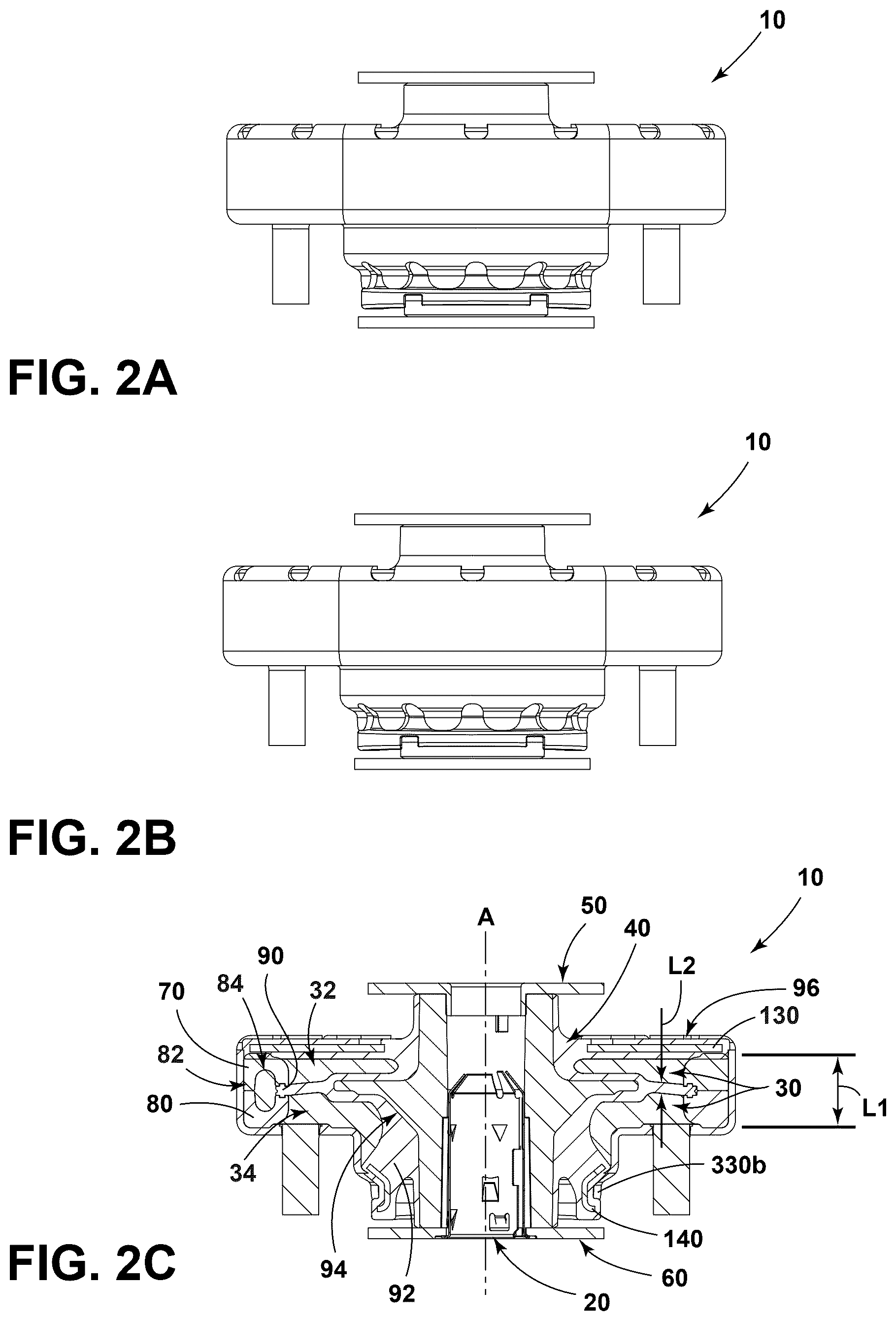 Patent US12338871 Figure 2 – Hydraulic mount assembly and method