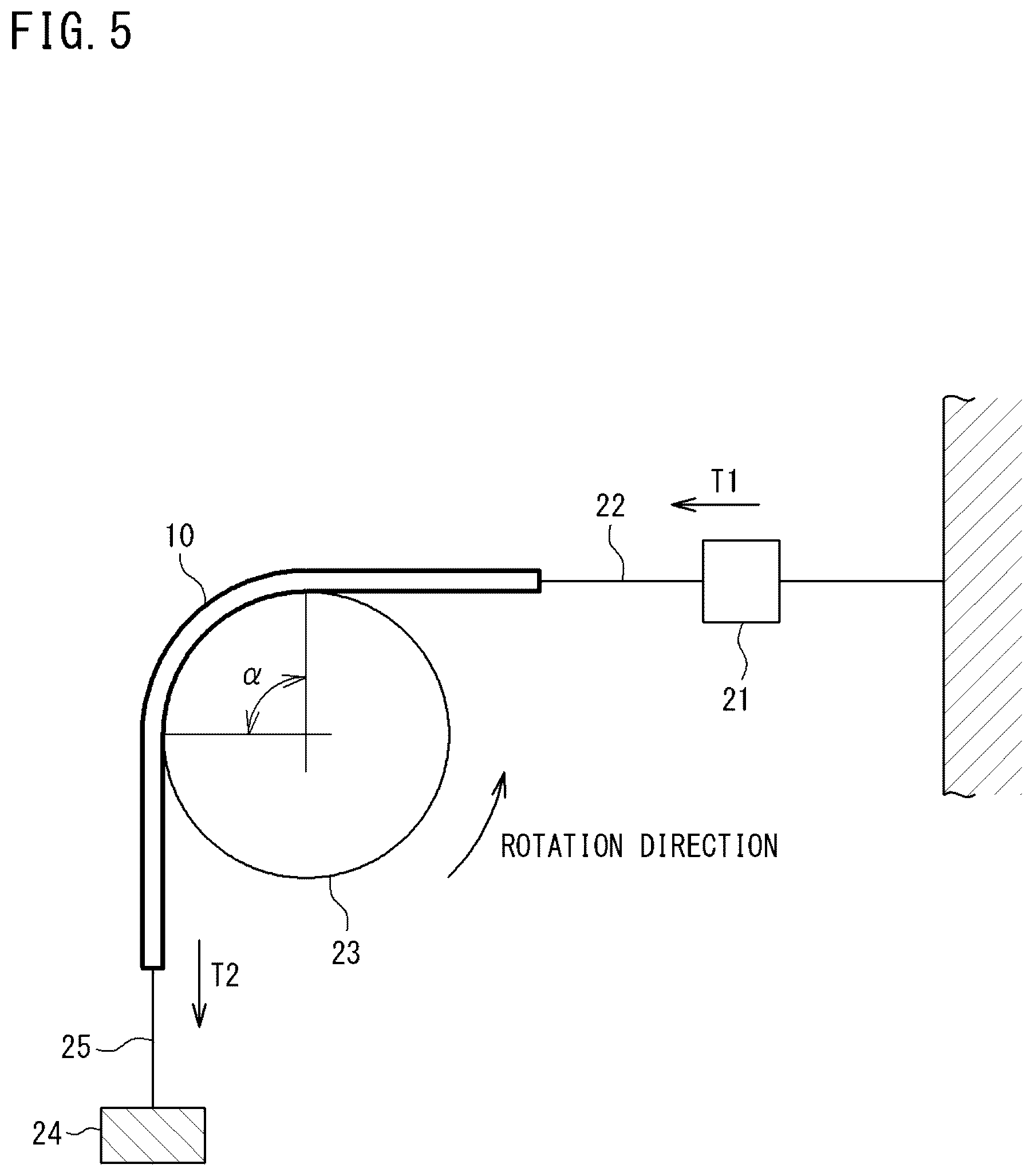 Patent US12338876 Figure 5 – Raw edge V-belt