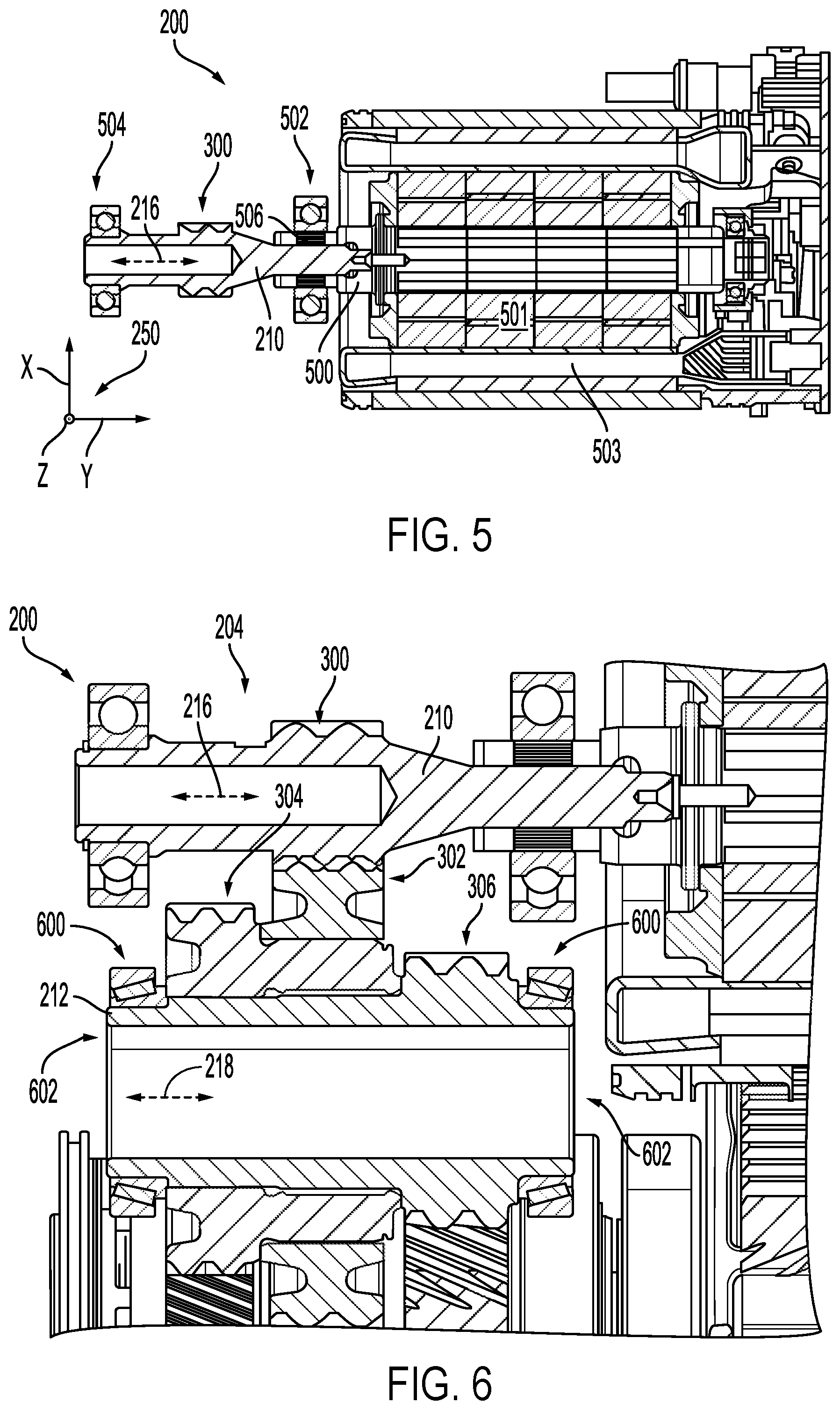 Patent US12338877 Figure 4 – Electric drive axle system with removable planetary gear assembly