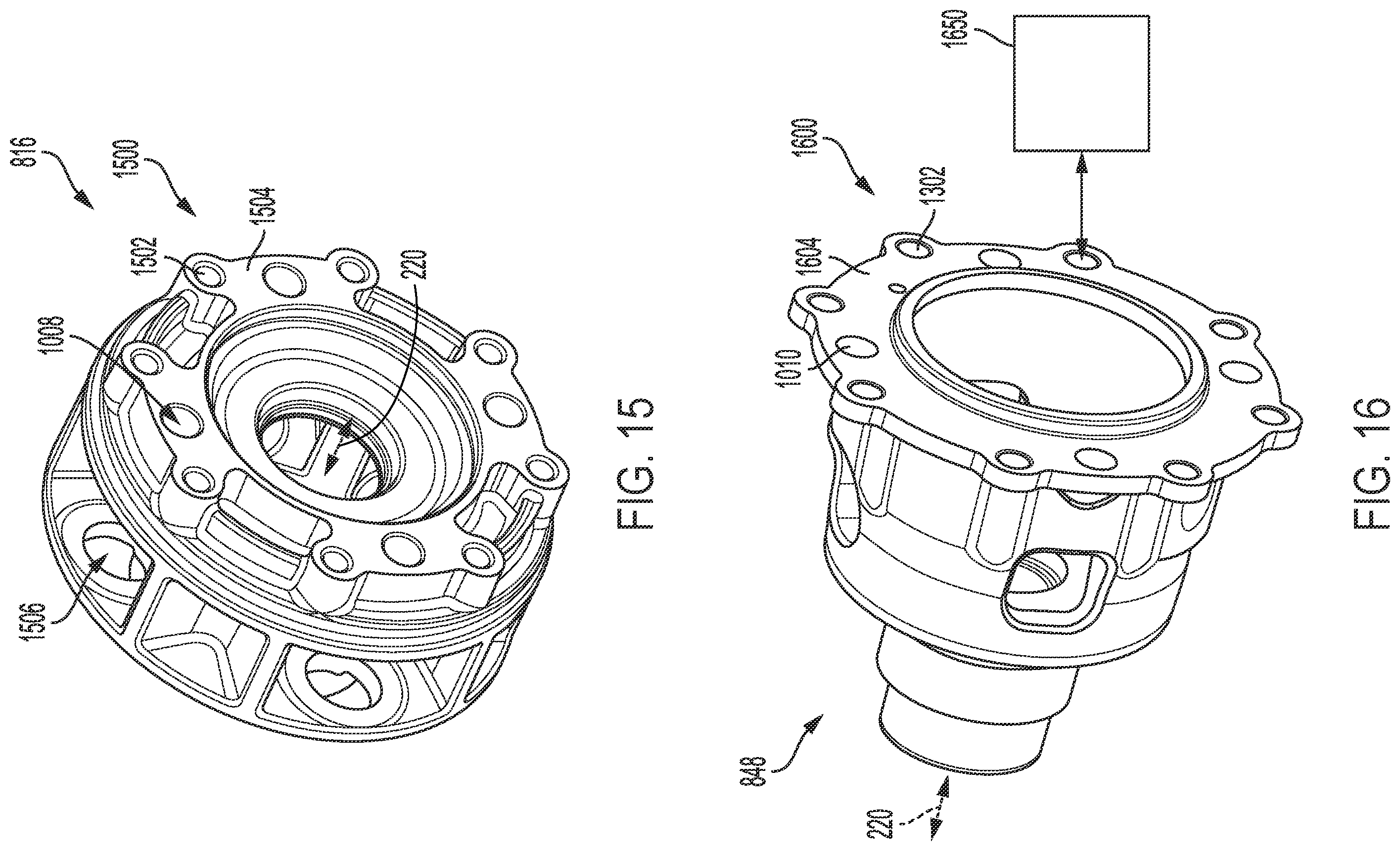 Patent US12338877 Figure 10 – Electric drive axle system with removable planetary gear assembly