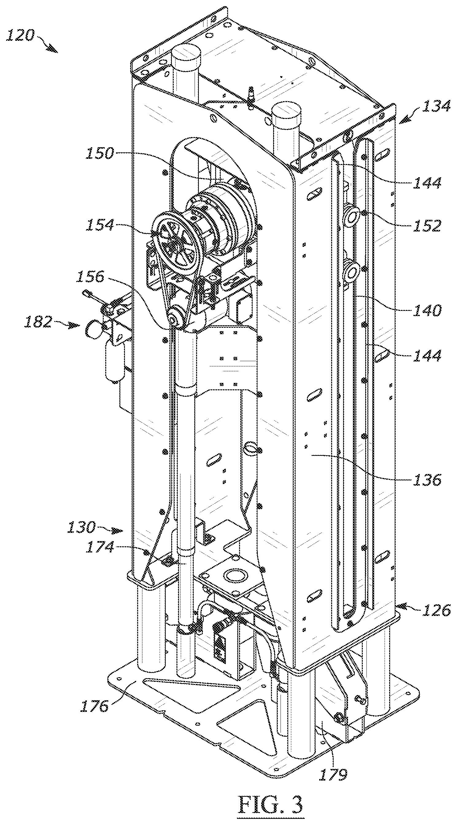 Patent US12338878 Figure 3 – Automatic tensioning apparatus and method of use
