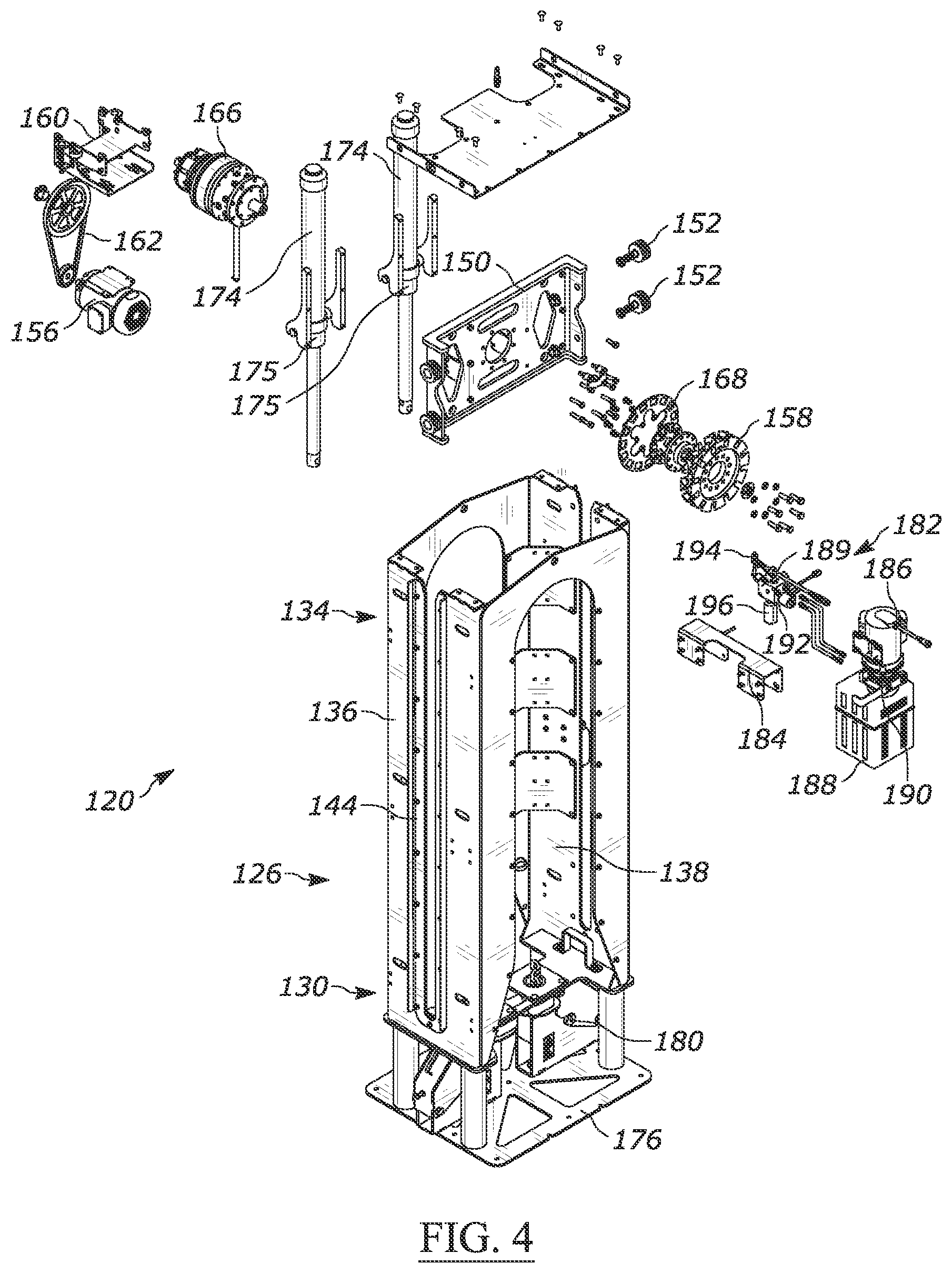 Patent US12338878 Figure 4 – Automatic tensioning apparatus and method of use