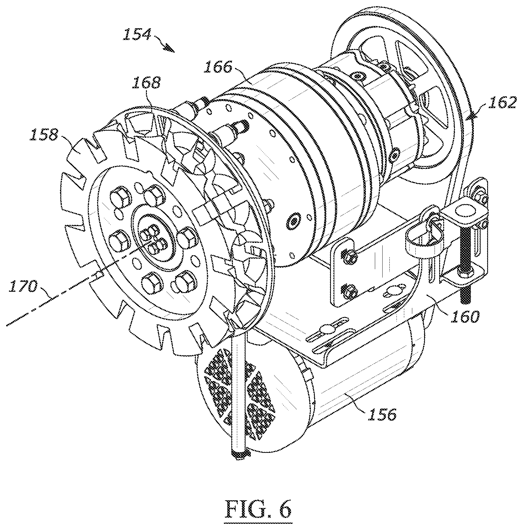 Patent US12338878 Figure 6 – Automatic tensioning apparatus and method of use