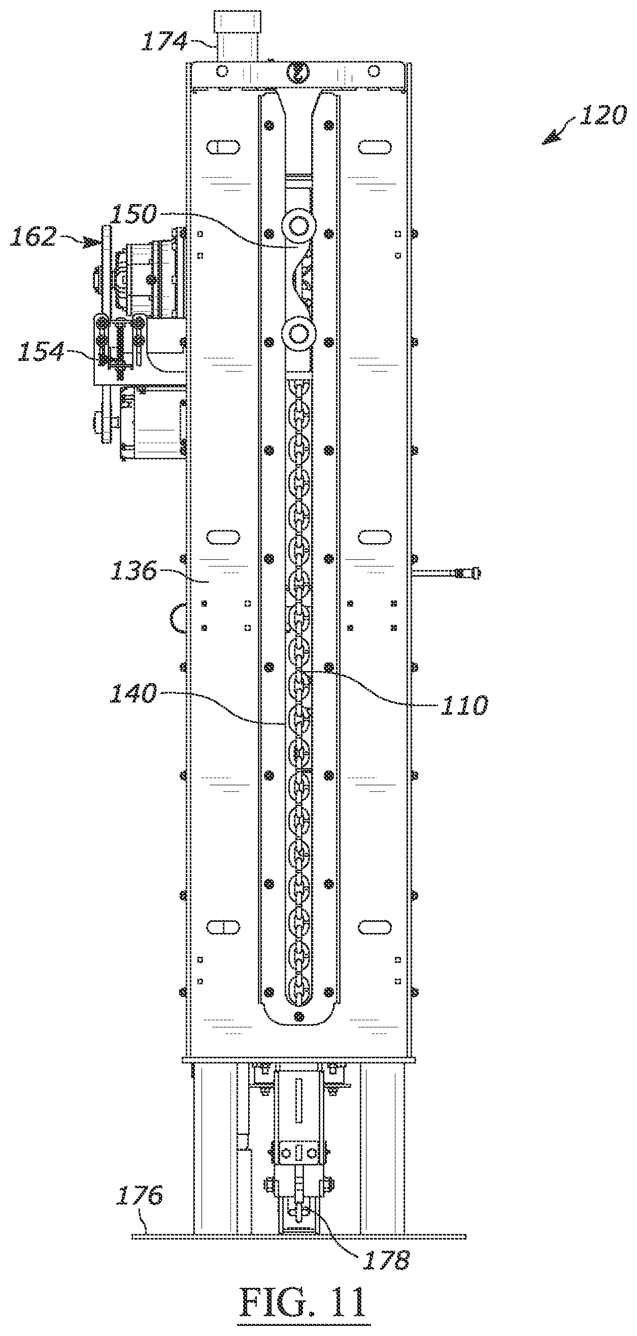 Patent US12338878 Figure 10 – Automatic tensioning apparatus and method of use