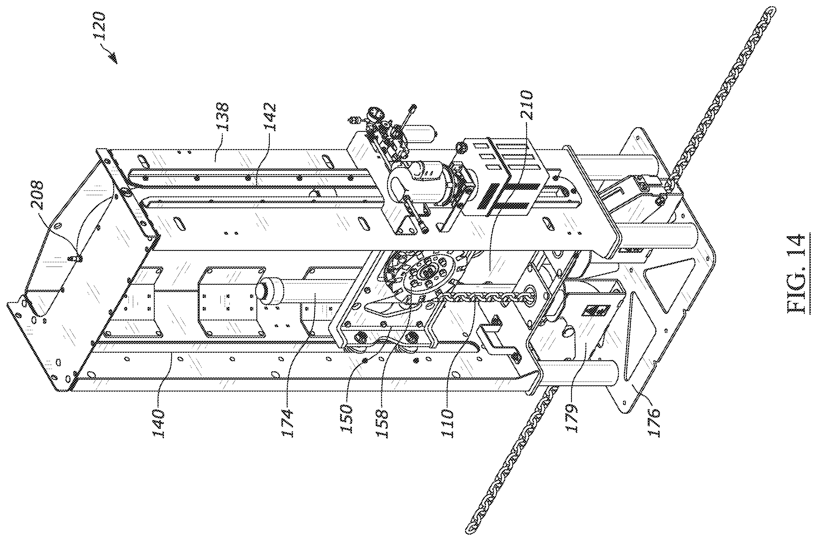 Patent US12338878 Figure 12 – Automatic tensioning apparatus and method of use