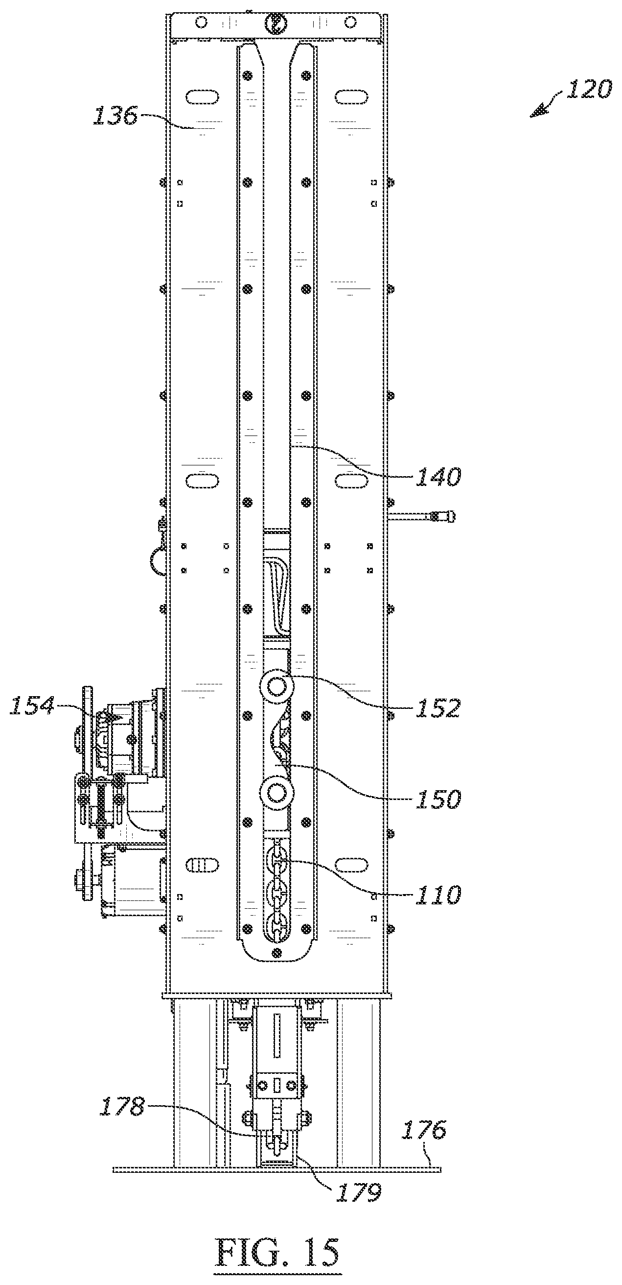 Patent US12338878 Figure 13 – Automatic tensioning apparatus and method of use