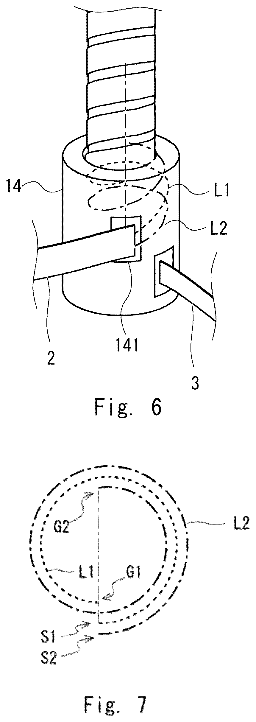Patent US12338879 Figure 5 – Extension pipe and transport robot