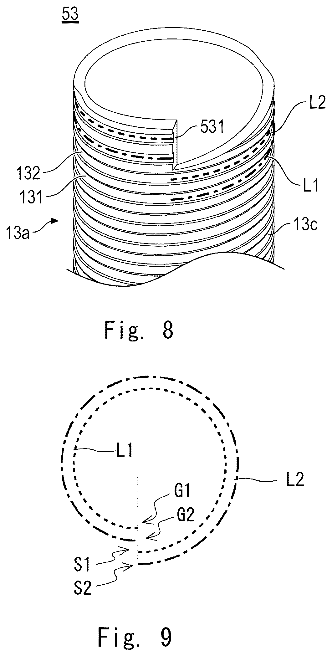 Patent US12338879 Figure 6 – Extension pipe and transport robot