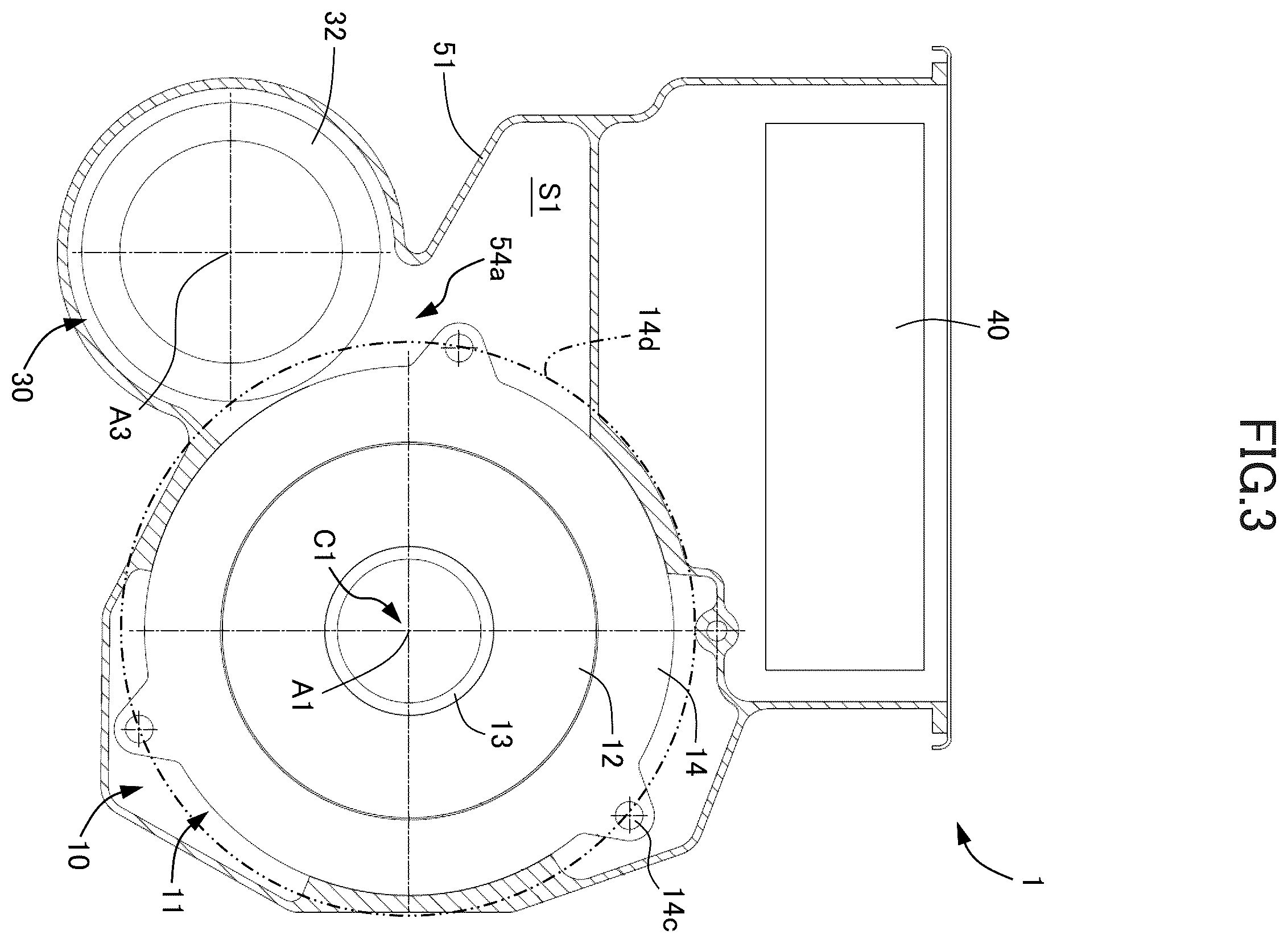 Patent US12338880 Figure 3 – Vehicle drive device