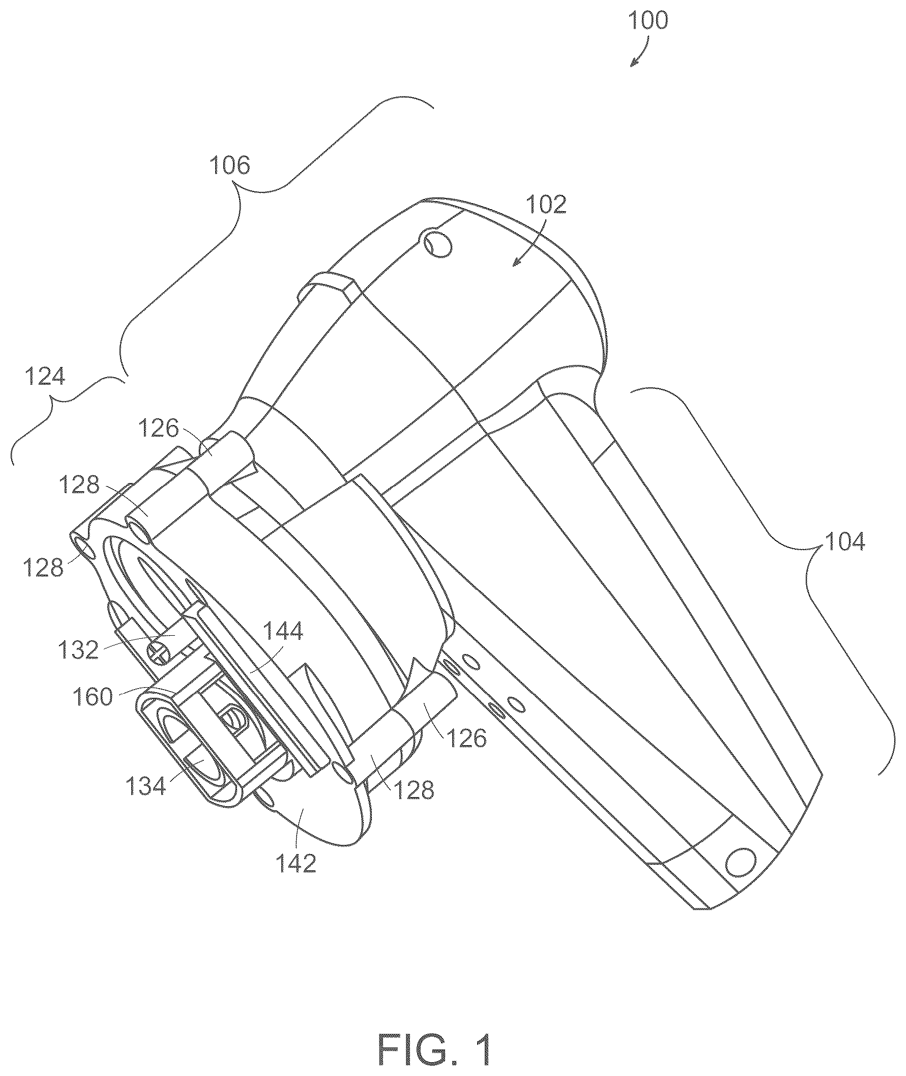 Patent US12338881 Figure 1 – Multi-motion appliance