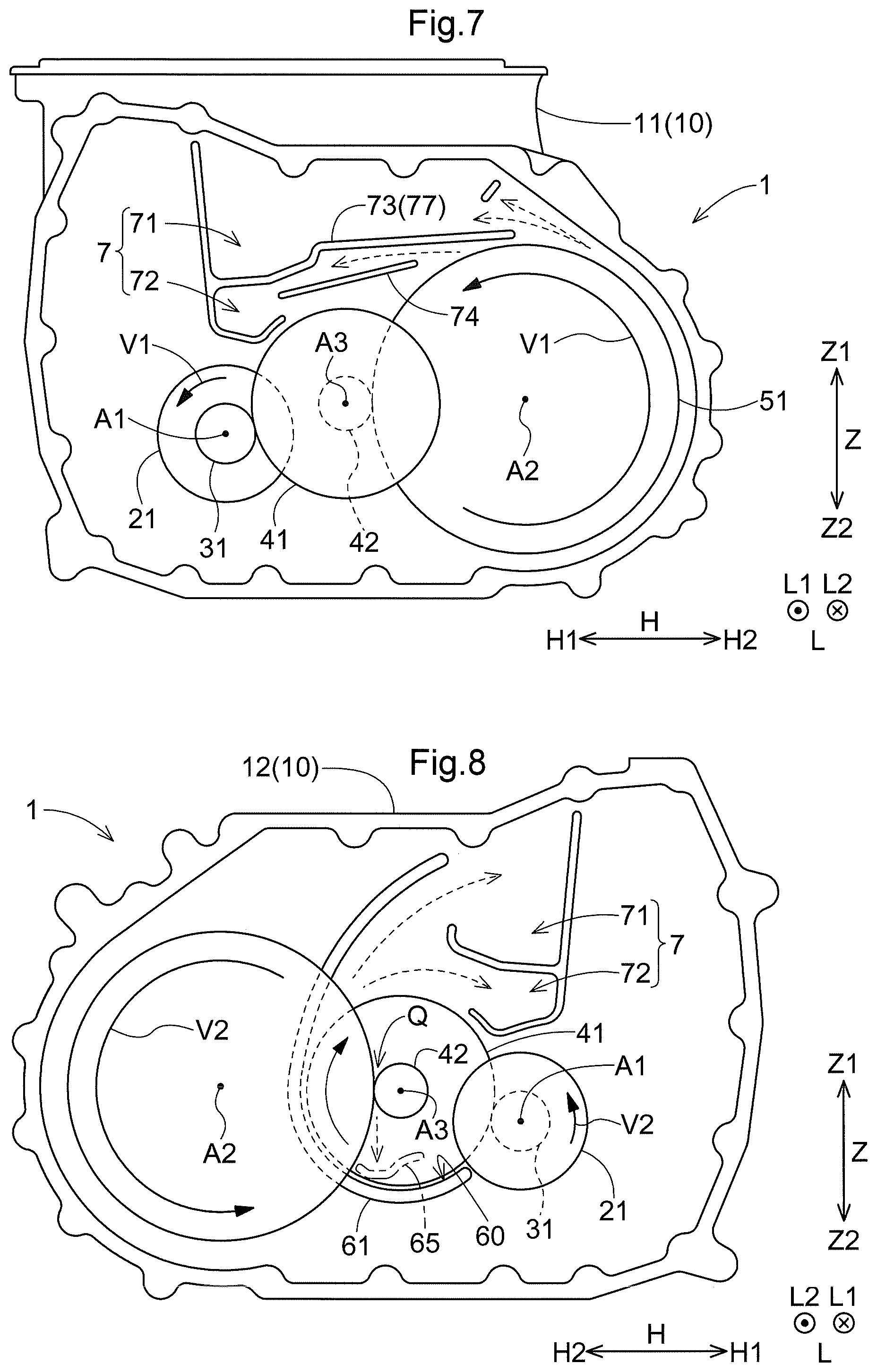 Patent US12338890 Figure 7 – Vehicle drive device