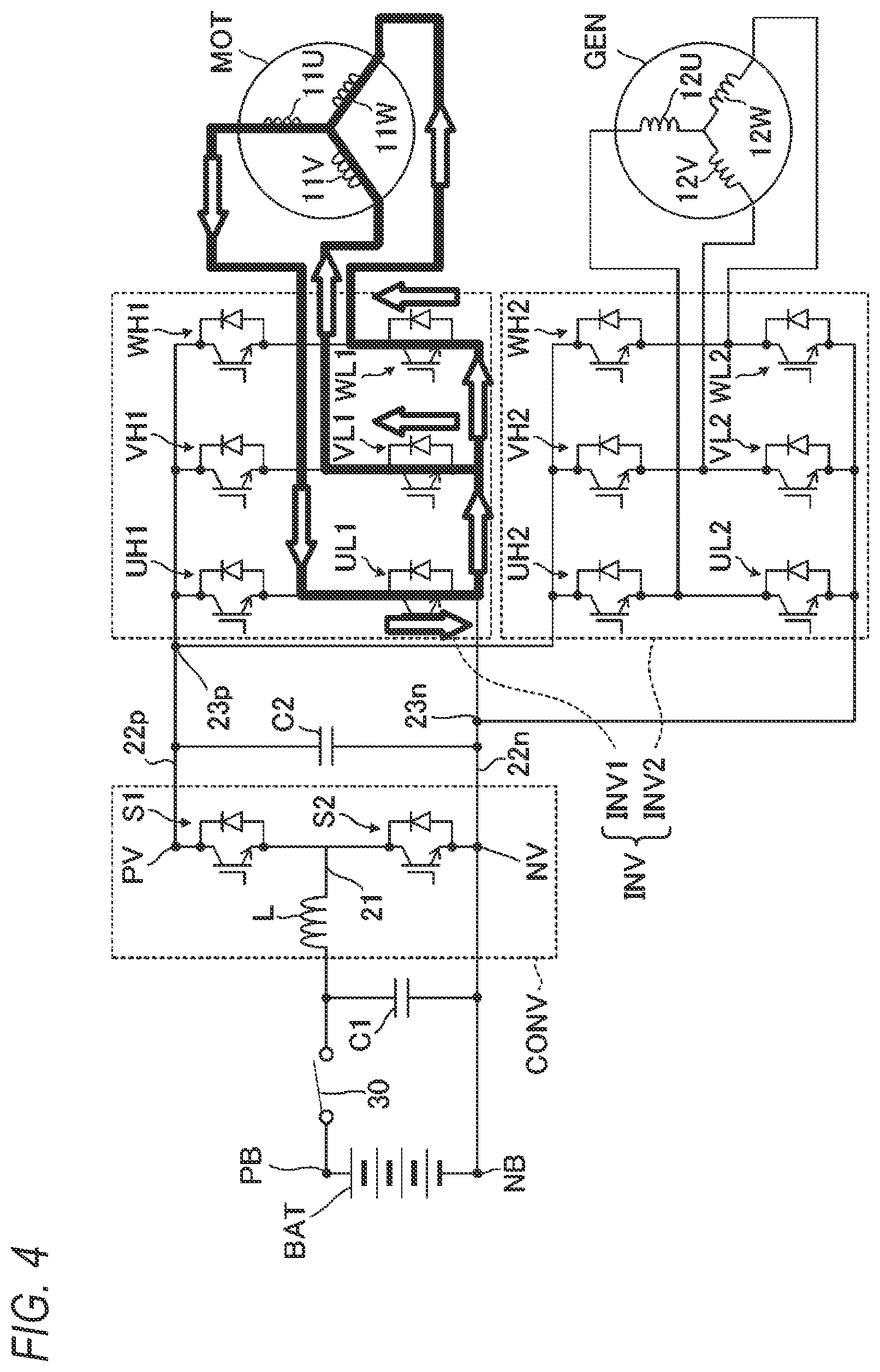 Patent US12338891 Figure 4 – Control device for vehicle