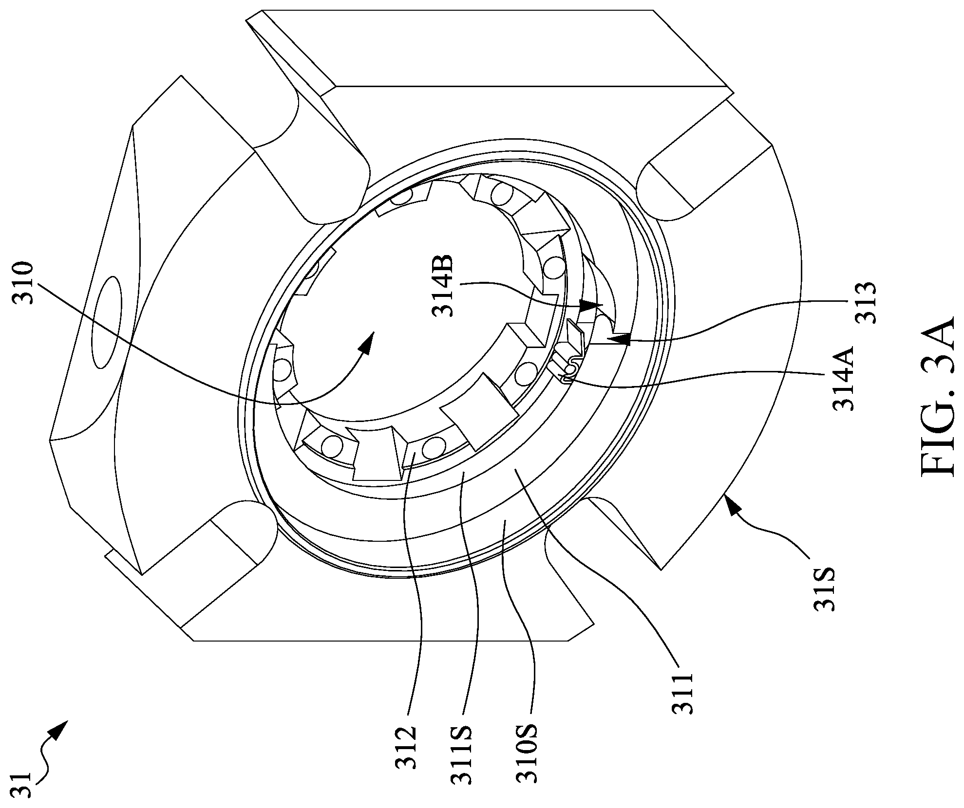 Patent US12338896 Figure 5 – Shaft seal device