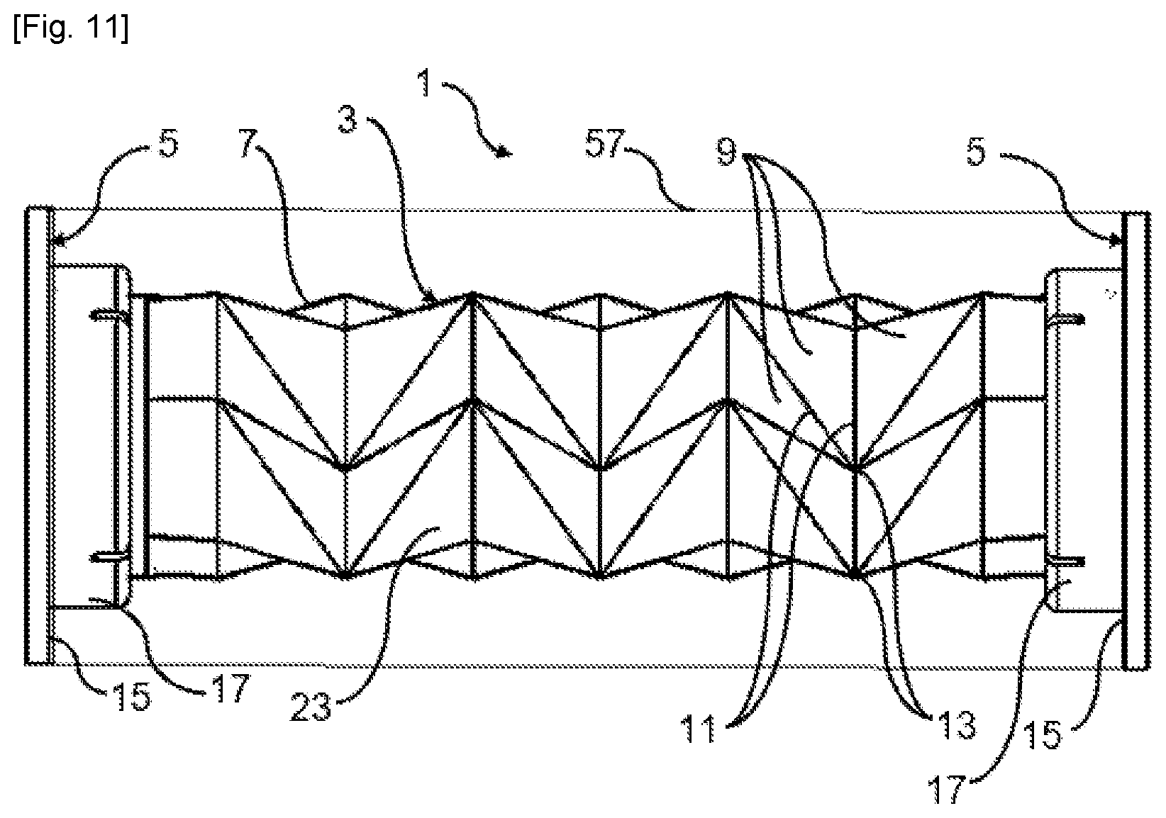 Patent US12338898 Figure 6 – Expandable tubular element for inflatable cylinder